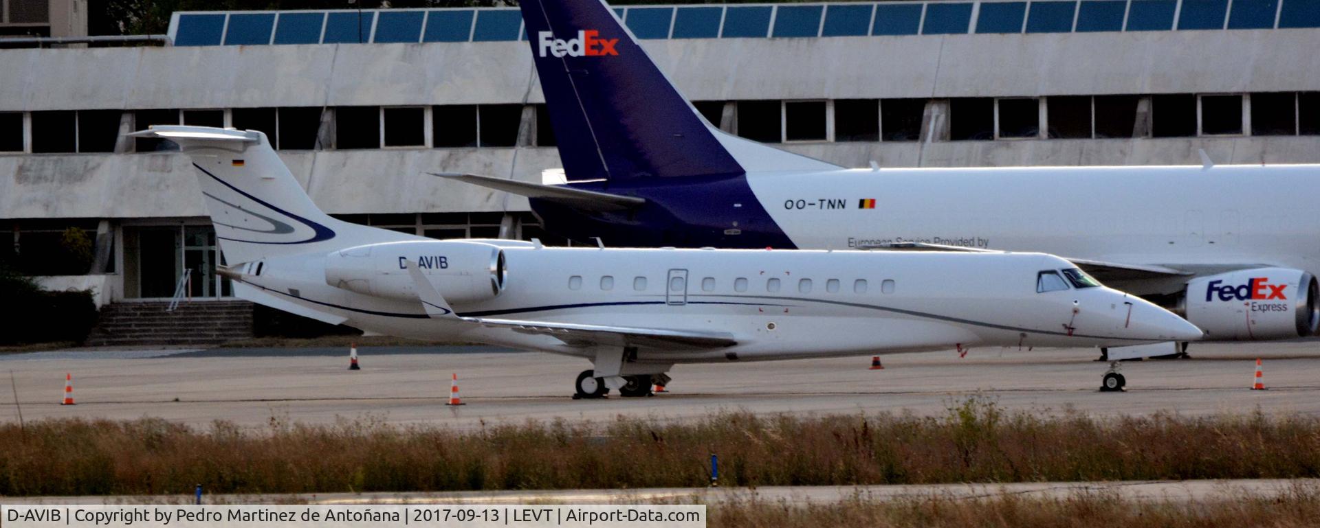 D-AVIB, 2009 Embraer EMB-135BJ Legacy C/N 14501109, Foronda - Vitoria-Gasteiz - España