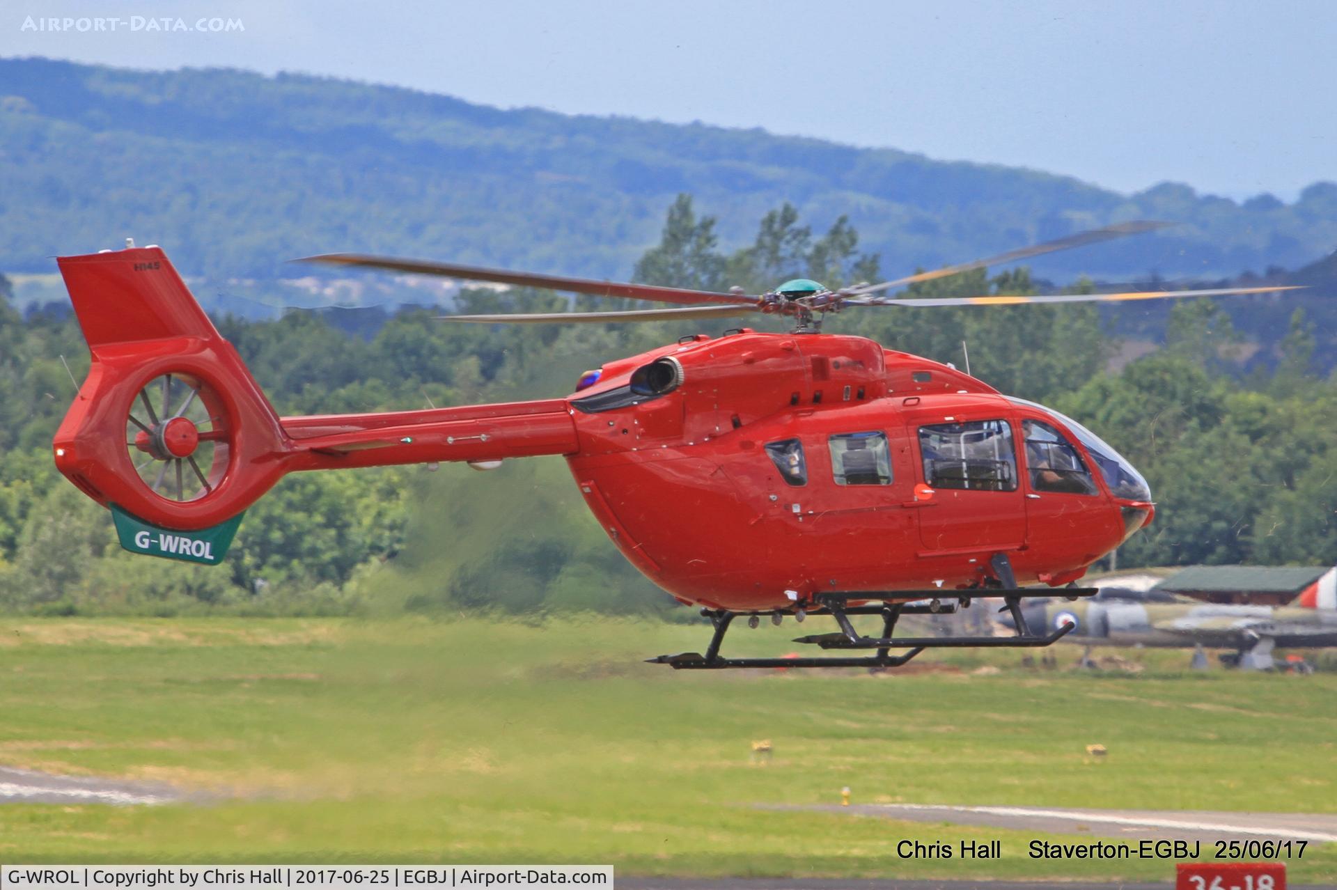 G-WROL, 2016 Airbus Helicopters H-145 (BK-117D-2) C/N 20115, Project Propeller at Staverton