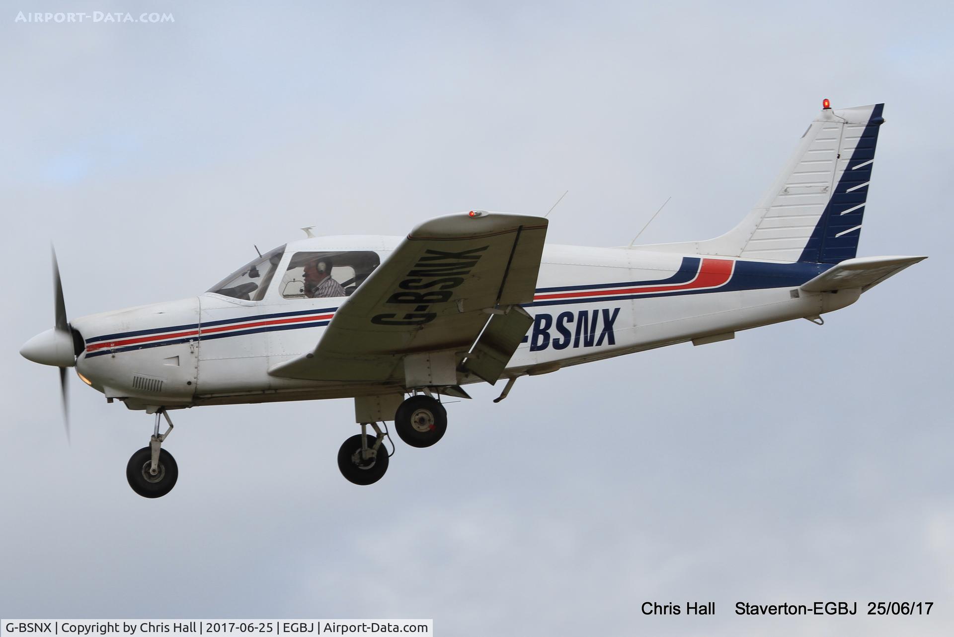 G-BSNX, 1979 Piper PA-28-181 Cherokee Archer II C/N 28-7990311, Project Propeller at Staverton