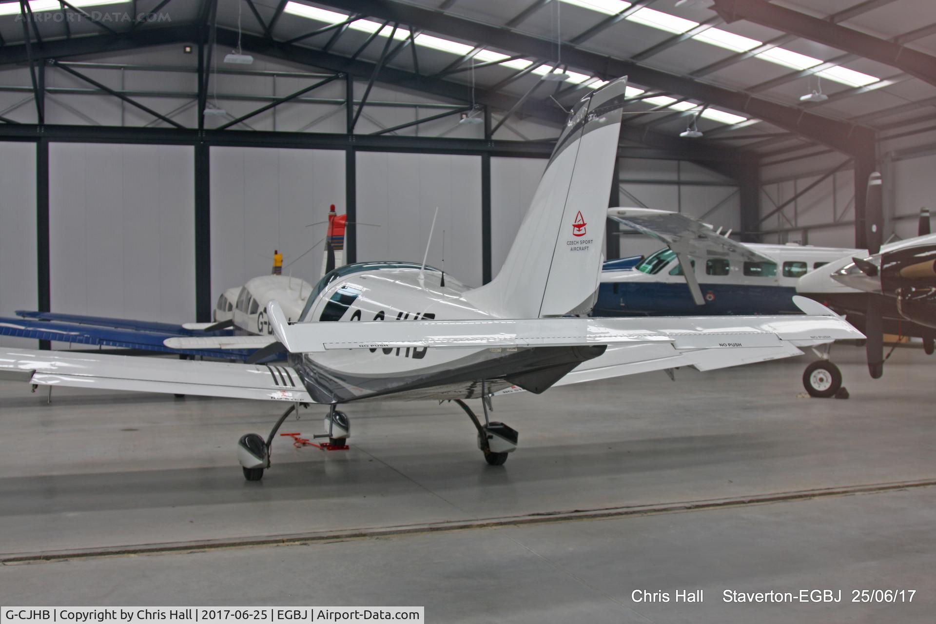 G-CJHB, 2014 Czech Sport PS-28 Cruiser C/N C0509, at Staverton