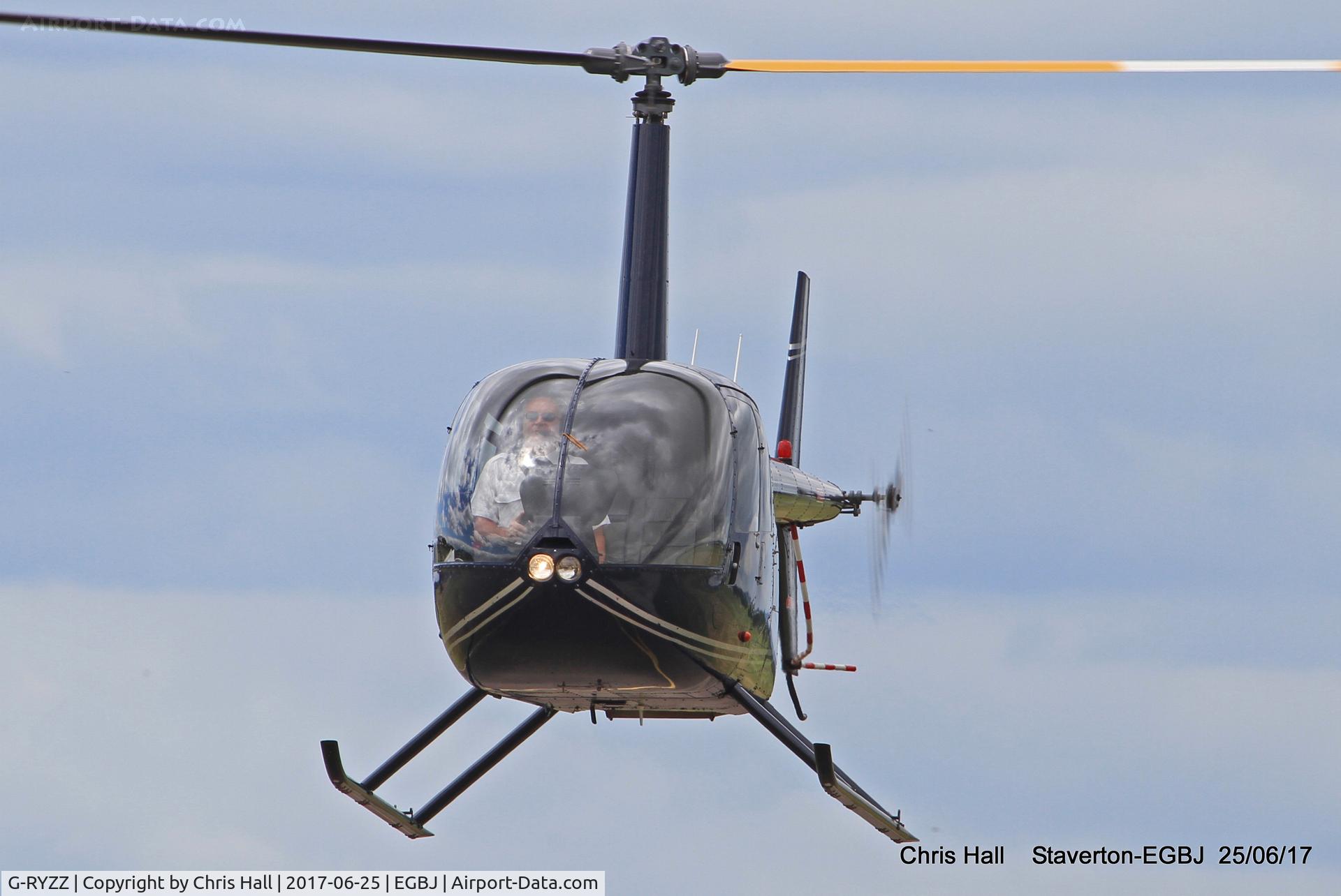 G-RYZZ, 2006 Robinson R44 Raven II C/N 11418, Project Propeller at Staverton