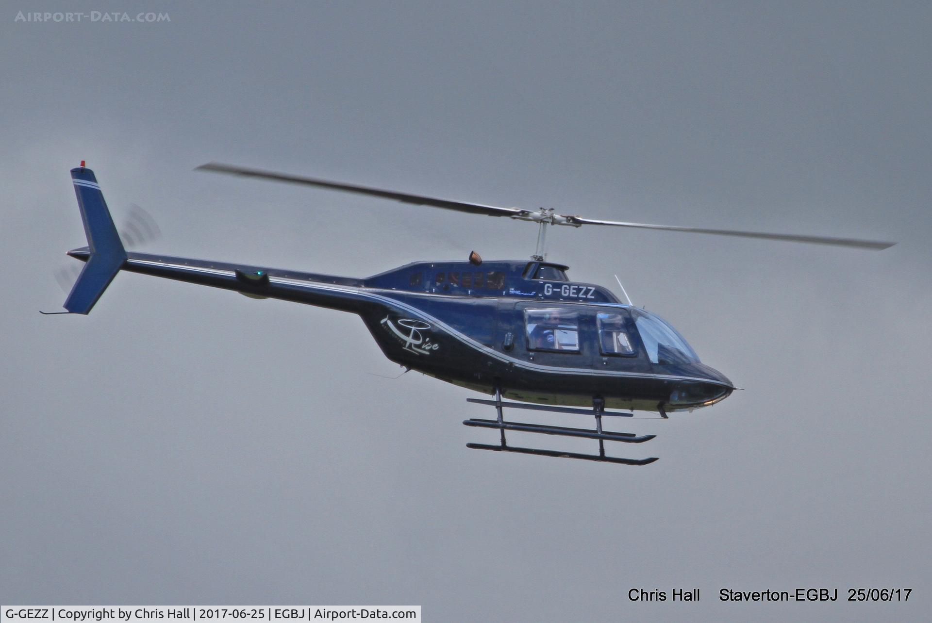 G-GEZZ, 1974 Bell 206B JetRanger II C/N 1301, Project Propeller at Staverton