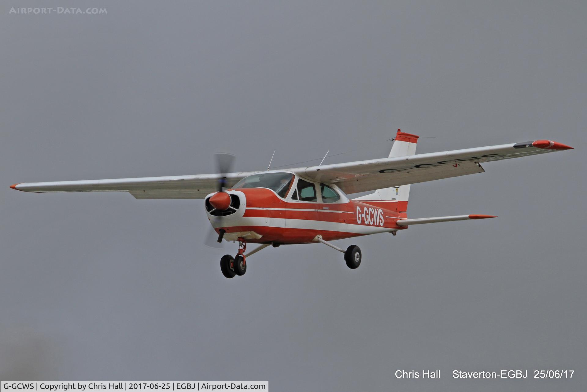 G-GCWS, 1967 Cessna 177 Cardinal Cardinal C/N 17700504, Project Propeller at Staverton