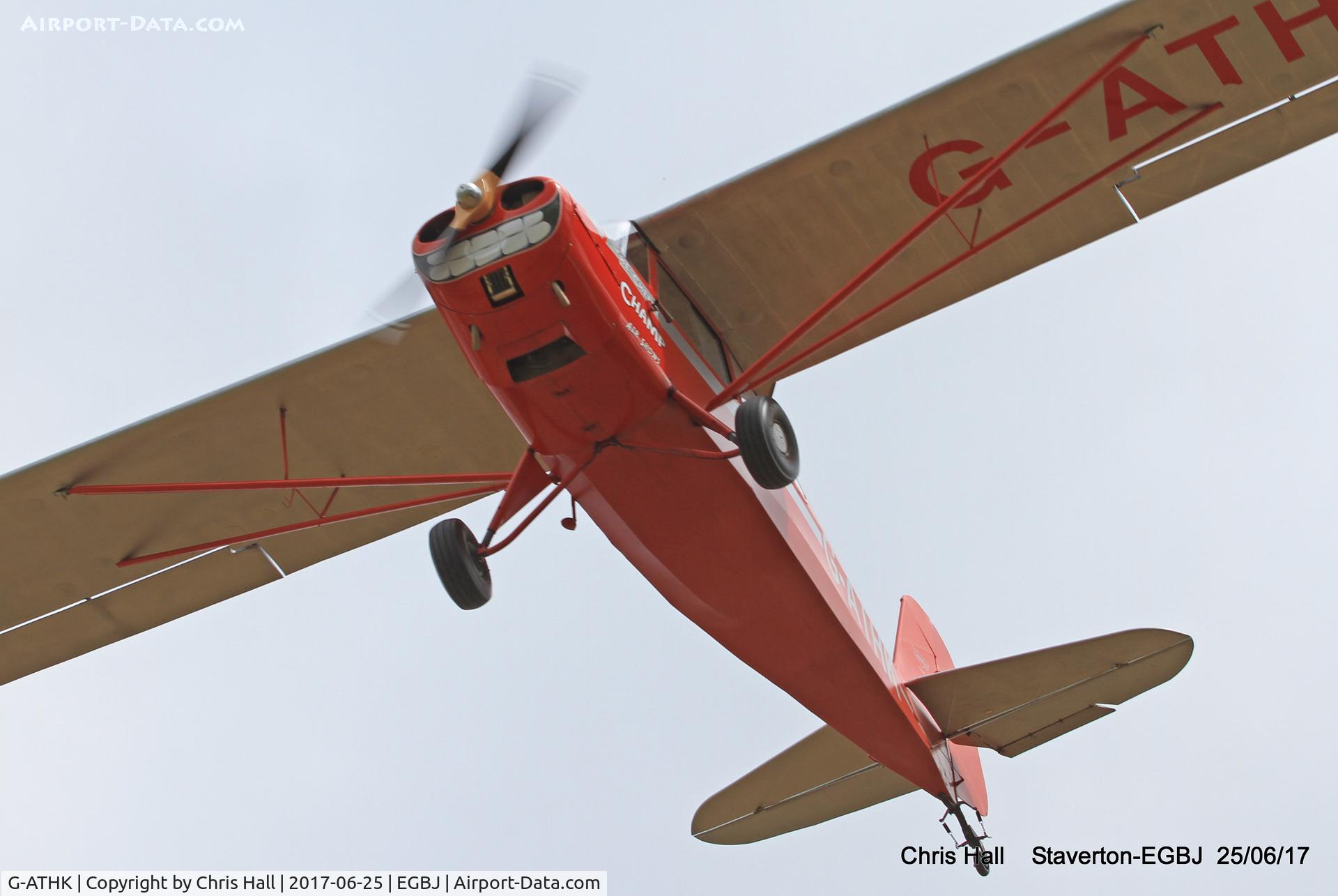 G-ATHK, 1946 Aeronca 7AC Champion C/N 7AC-971, Project Propeller at Staverton
