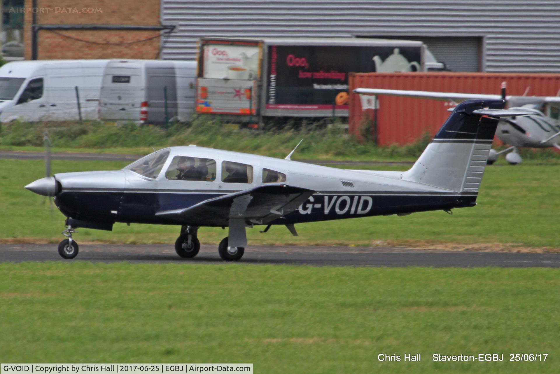 G-VOID, 1981 Piper PA-28RT-201 Arrow IV C/N 28R-8118049, Project Propeller at Staverton