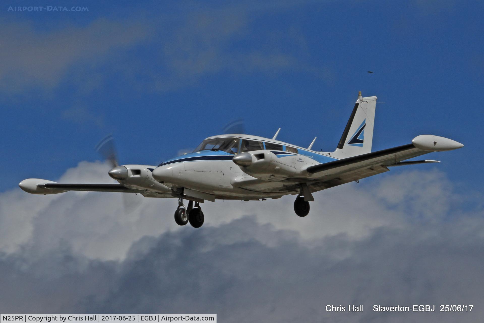 N25PR, 1967 Piper PA-30 Twin Comanche Twin Comanche C/N 30-1511, Project Propeller at Staverton