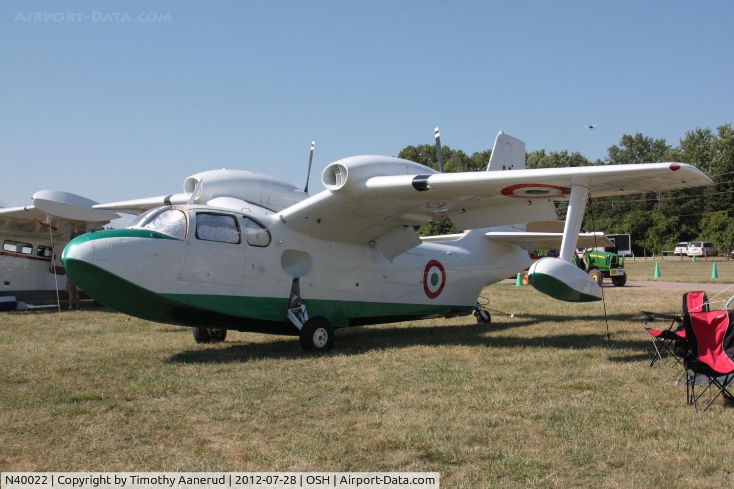 N40022, 1956 Piaggio P.136-L1 C/N 200, 1956 Piaggio P.136-L1, c/n: 200