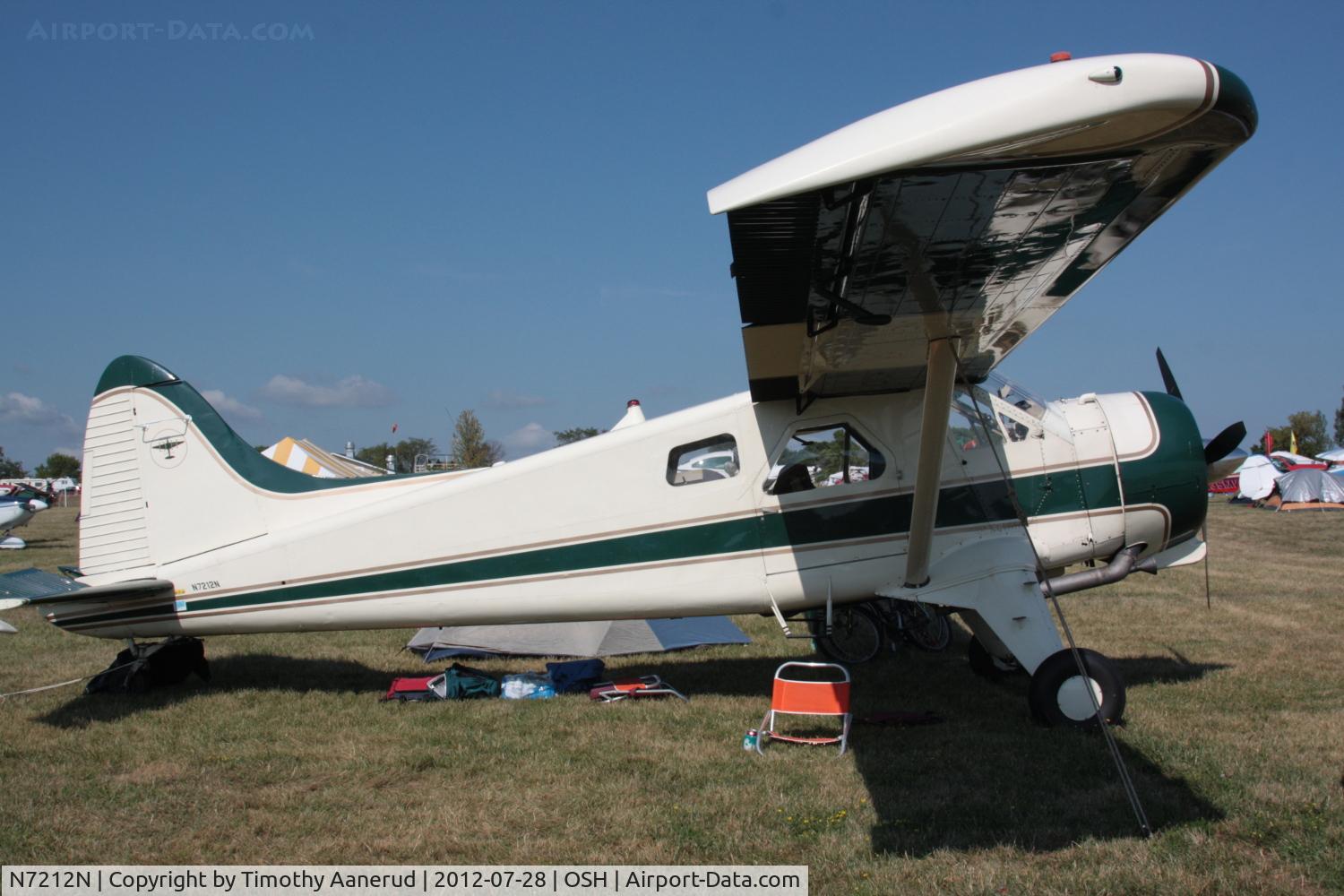 N7212N, 1951 De Havilland Canada U-6A Beaver C/N 311, 1951 De Havilland Canada BEAVER DHC-2, c/n: 311