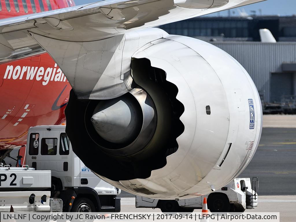 LN-LNF, 2014 Boeing 787-8 Dreamliner Dreamliner C/N 35313, beautiful Trent 1000 (Norwegian Air Shuttle)