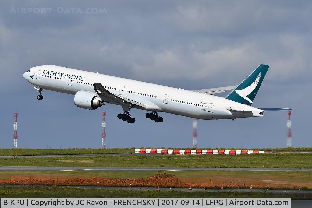B-KPU, 2011 Boeing 777-367 C/N 39233, Cathay Pacific CX261 from Hong Kong (HKG)