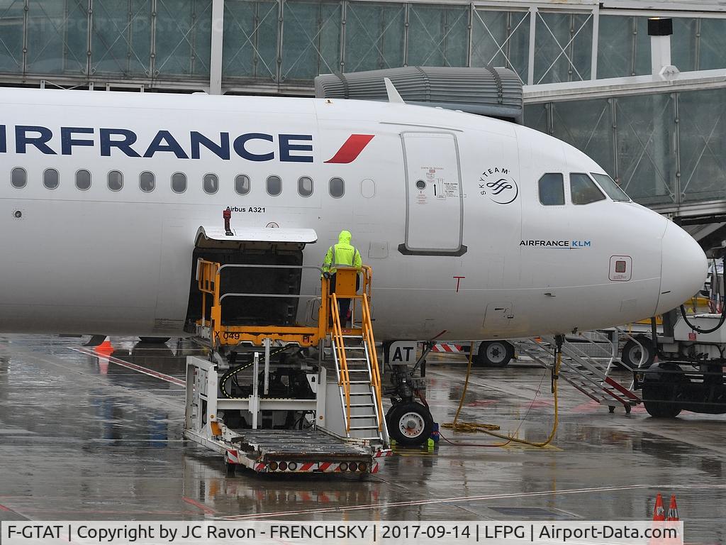 F-GTAT, 2008 Airbus A321-211 C/N 3441, AF1294 to Budapest