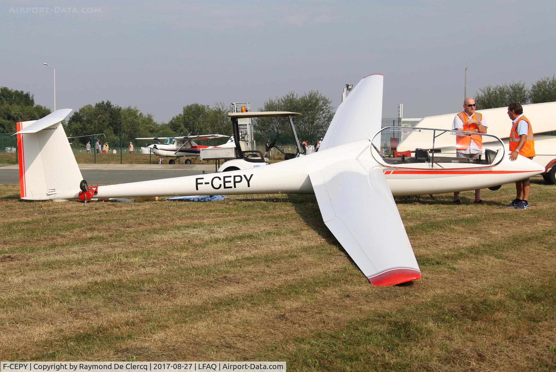 F-CEPY, Schempp-Hirth Janus B C/N 114, Planeur club des Coquelicots.