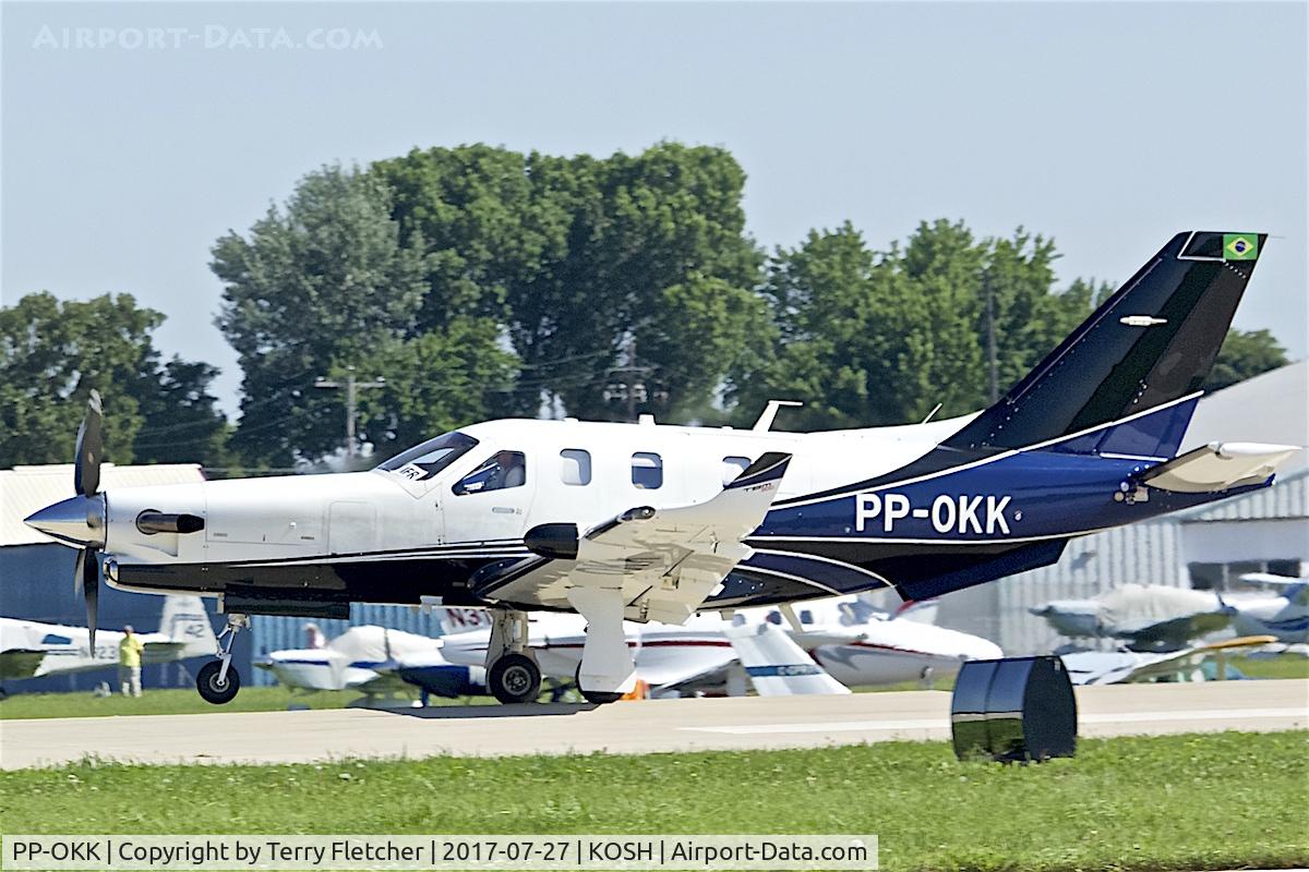 PP-OKK, 2014 Socata TBM-900 C/N 1014, At 2017 EAA AirVenture at Oshkosh - ex N850CX