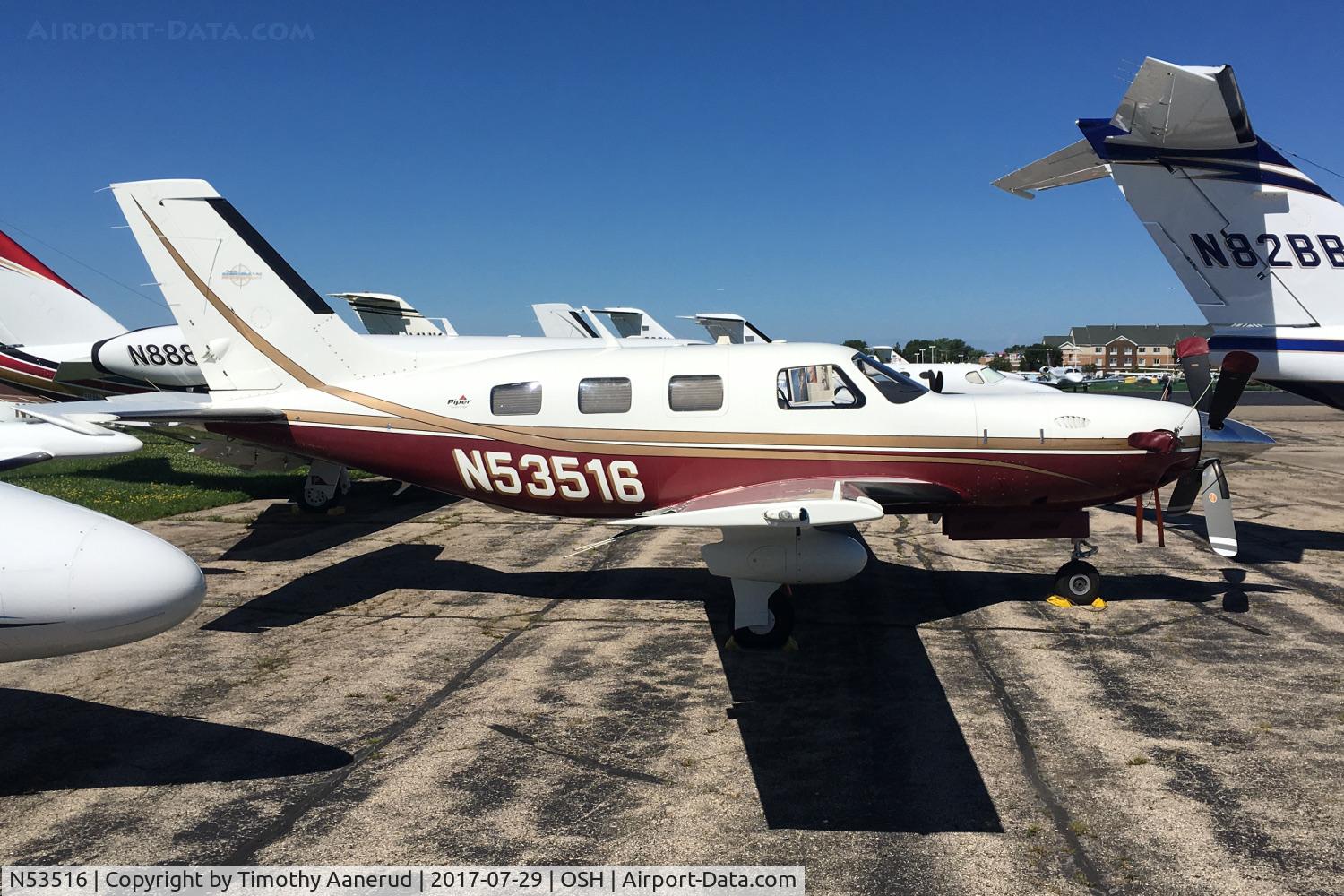 N53516, 2002 Piper PA-46-500TP Malibu Meridian C/N 4697132, 2002 Piper PA-46-500TP Malibu Meridian, c/n: 4697132