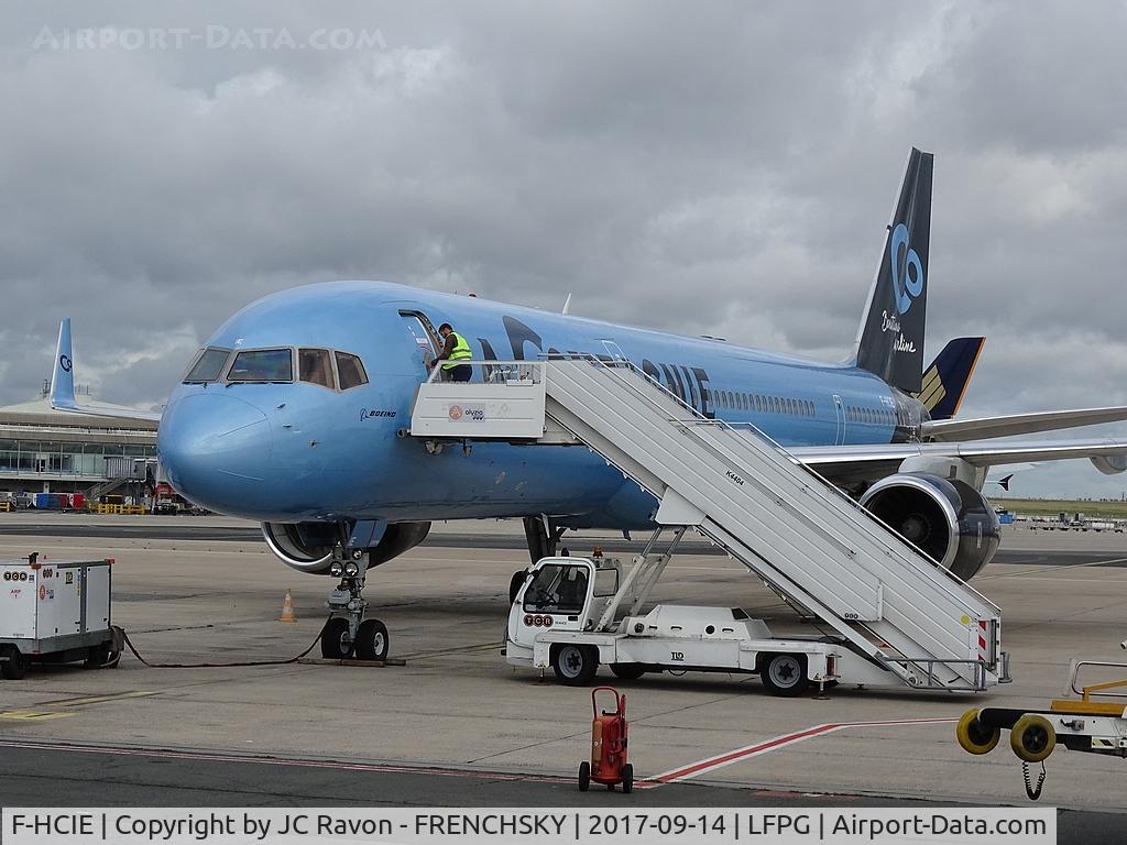 F-HCIE, 1994 Boeing 757-204 C/N 27208, La Compagnie B0101 from New York (EWR)