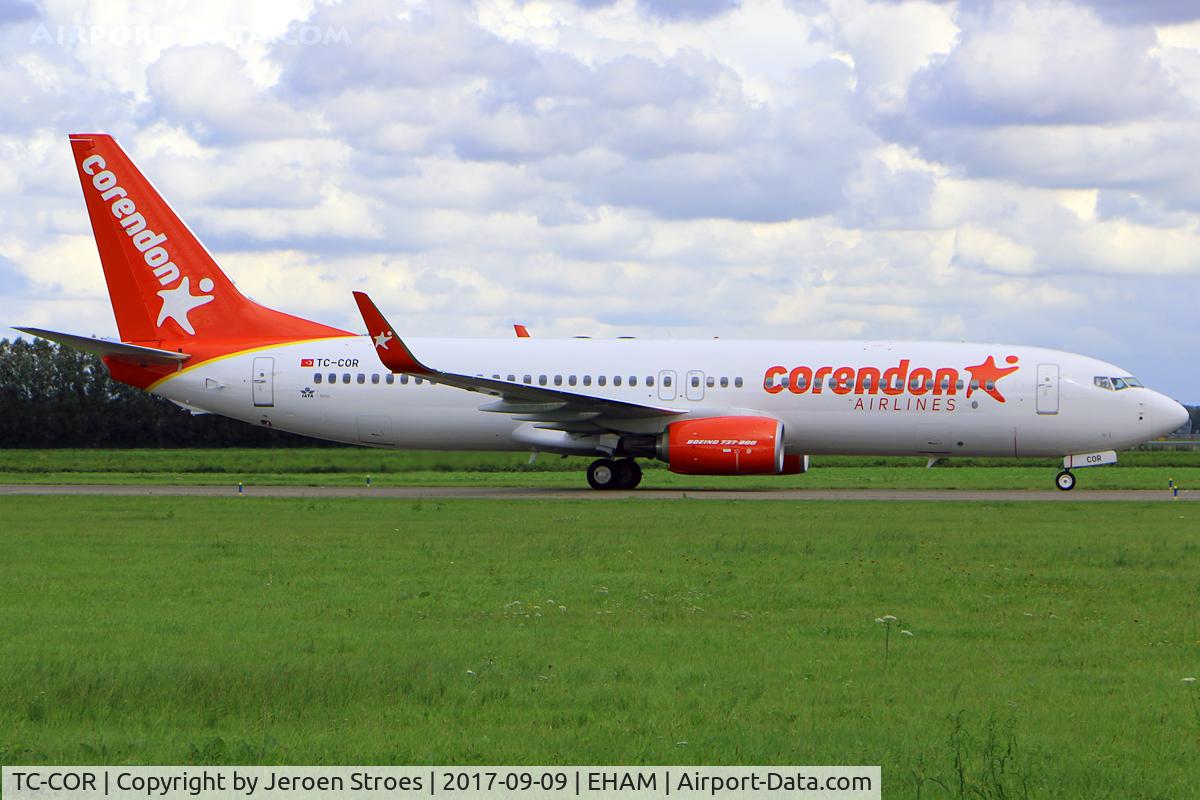 TC-COR, 2017 Boeing 737-800 C/N 42058, spl eham