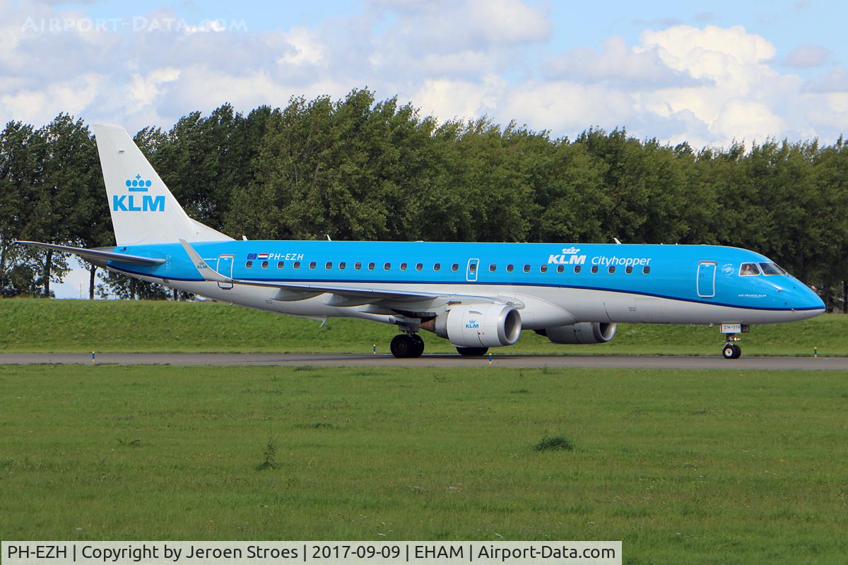 PH-EZH, 2009 Embraer 190LR (ERJ-190-100LR) C/N 19000319, EHAM