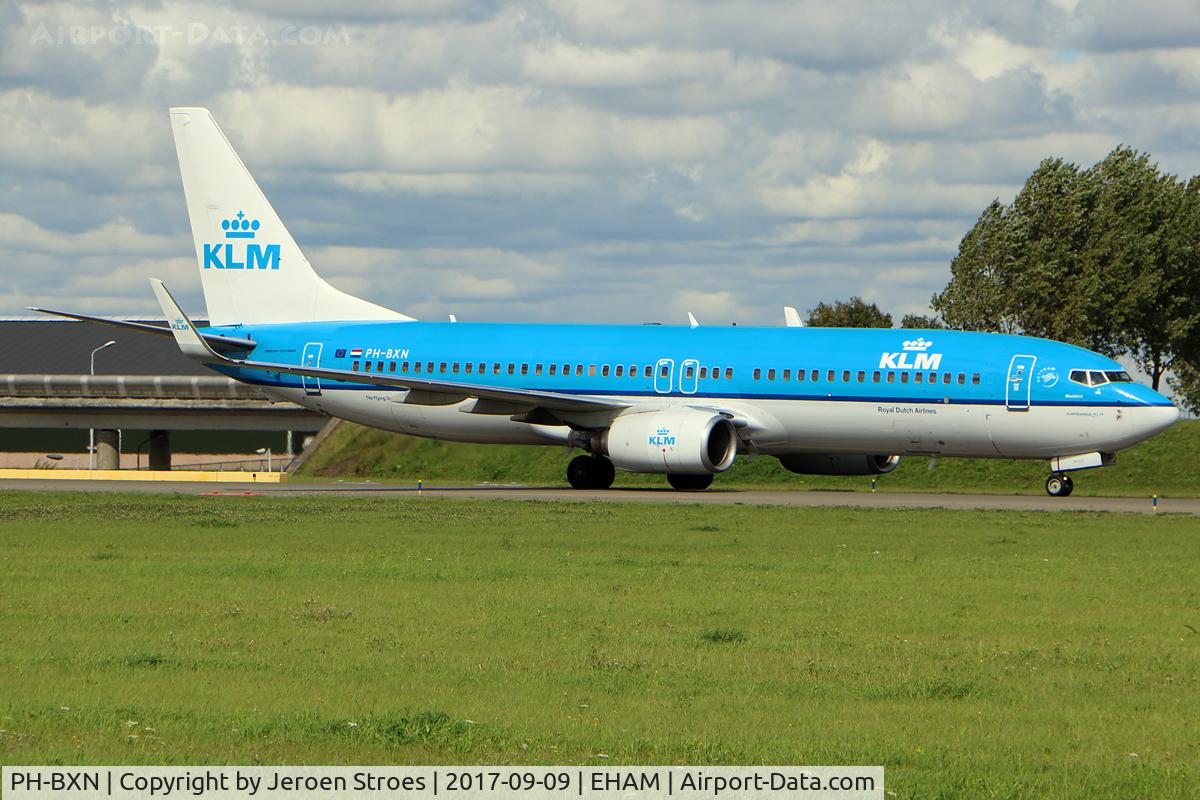 PH-BXN, 2000 Boeing 737-8K2 C/N 30356, EHAM/SPL