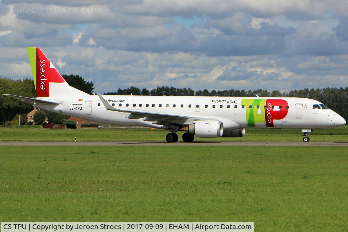CS-TPU, 2011 Embraer 190LR (ERJ-190-100LR) C/N 19000506, EHAM/SPL