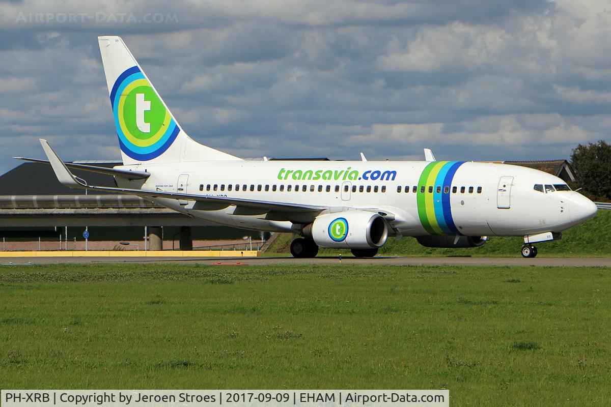 PH-XRB, 2003 Boeing 737-7K2 C/N 28256, arriving from Marrakesh