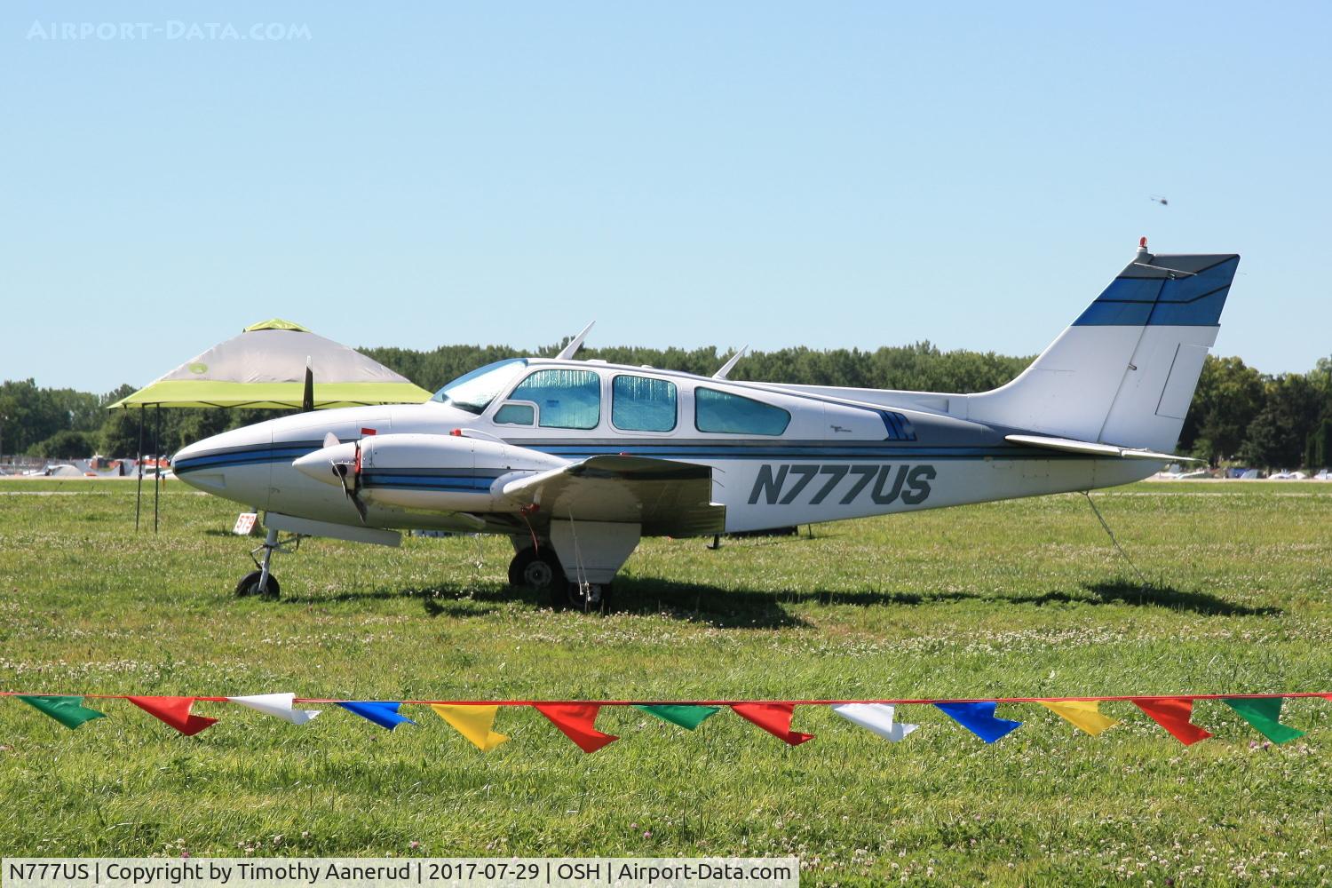 N777US, 1966 Beech C55 Baron (95-C55) C/N TE-182, 1966 Beech 95-C55, c/n: TE-182