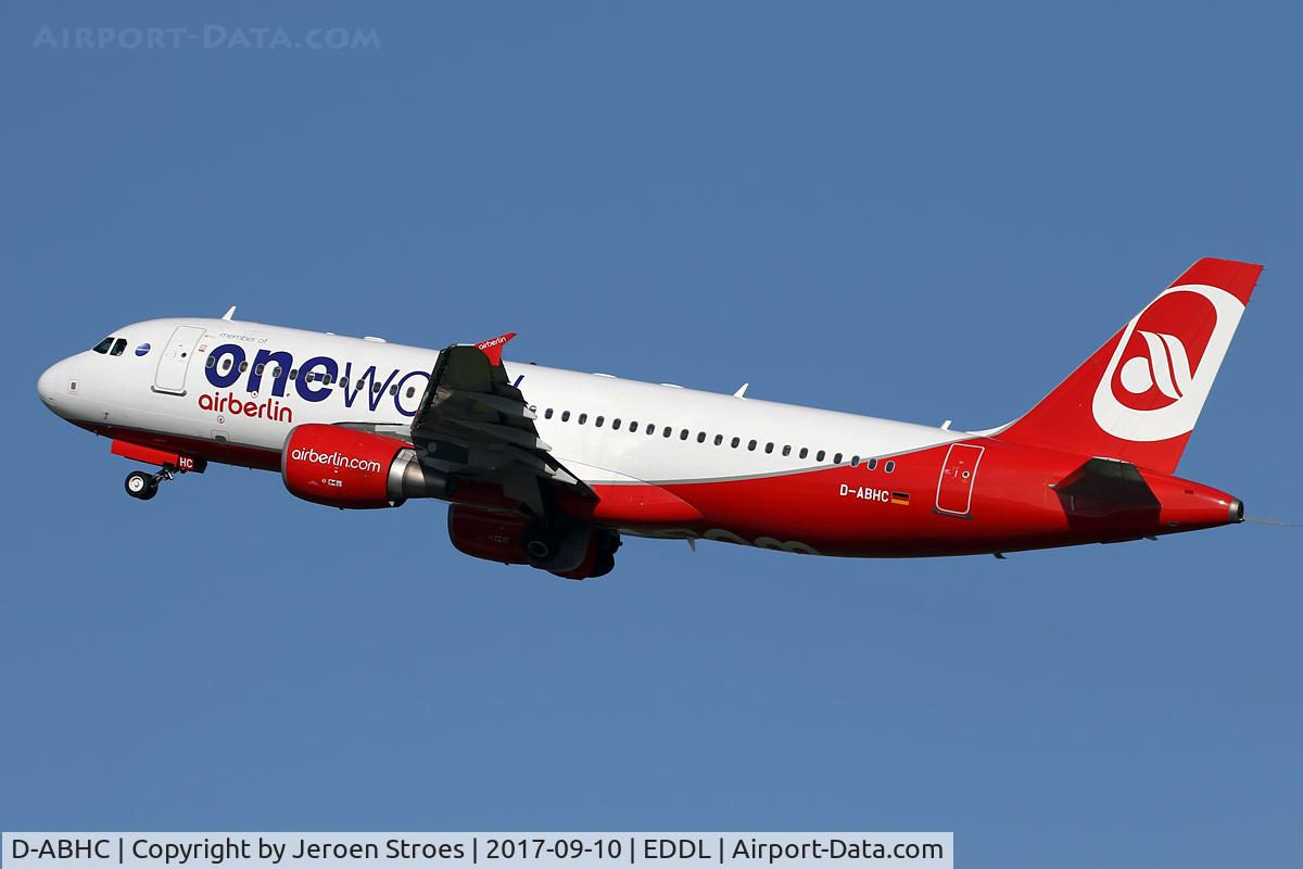 D-ABHC, 2008 Airbus A320-200 C/N 3594, EDDL