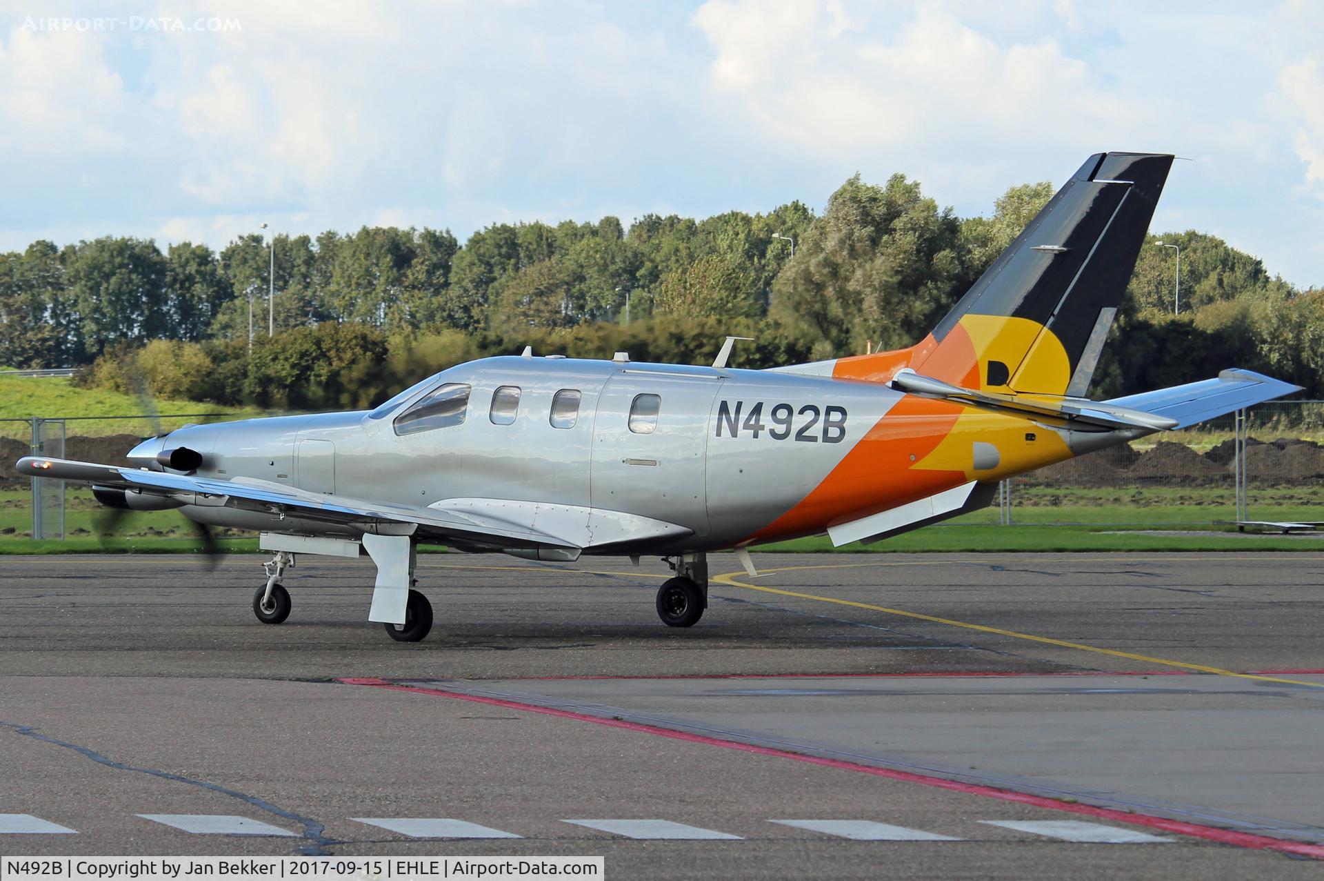 N492B, 2008 Socata TBM-850 C/N 455, Lelystad Airport