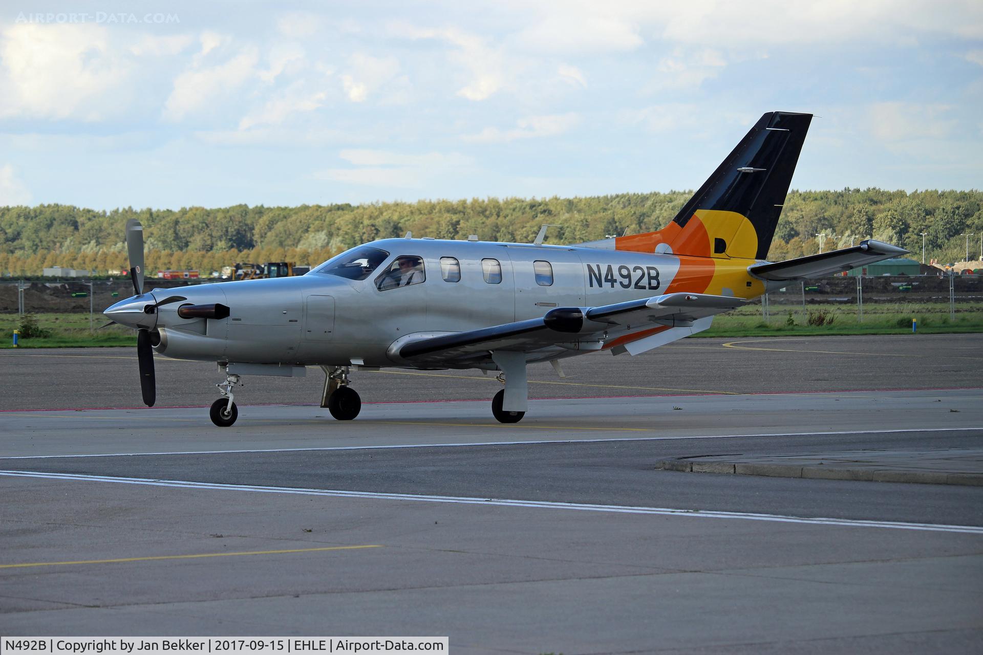 N492B, 2008 Socata TBM-850 C/N 455, Lelystad Airport