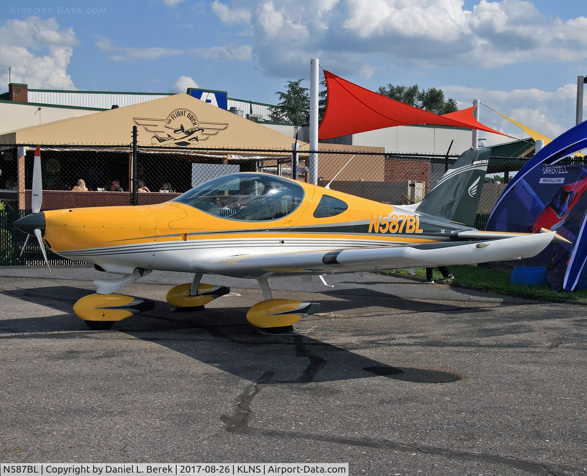 N587BL, 2014 BRM Aero Bristell S-LSA C/N 087/2014, The owner acquired this little beauty just the previous day!