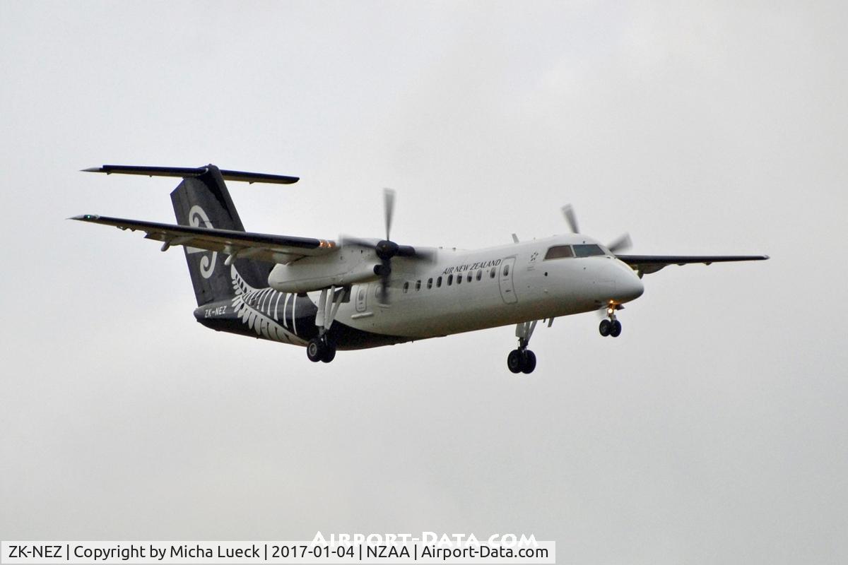ZK-NEZ, 2007 De Havilland Canada DHC-8-311 Dash 8 C/N 654, At Auckland