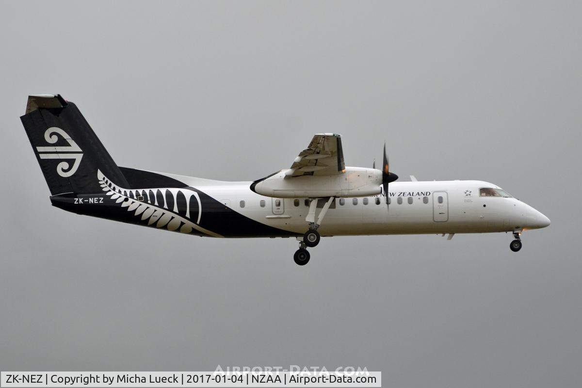ZK-NEZ, 2007 De Havilland Canada DHC-8-311 Dash 8 C/N 654, At Auckland