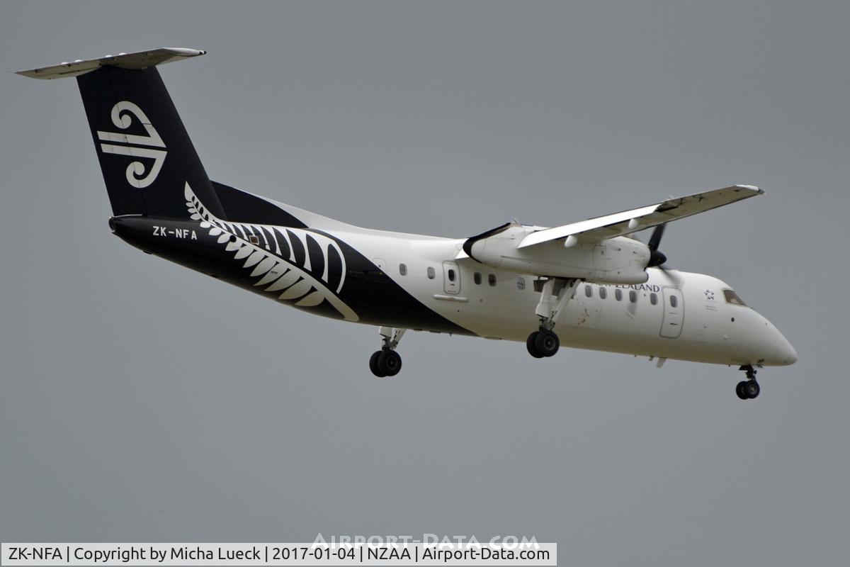 ZK-NFA, 2008 De Havilland Canada DHC-8-311 Dash 8 C/N 659, At Auckland