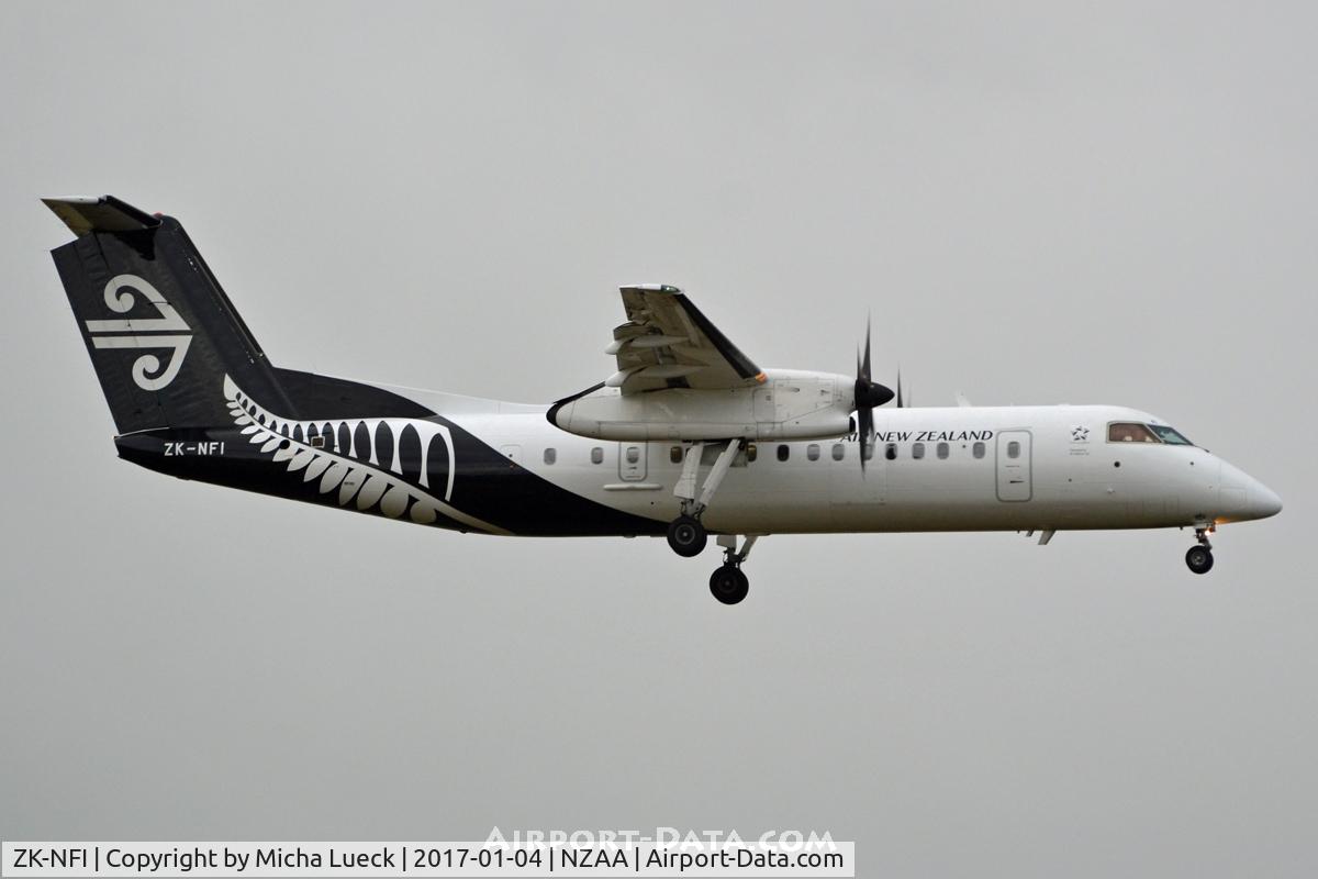 ZK-NFI, 2009 De Havilland Canada DHC-8-311 Dash 8 C/N 671, At Auckland