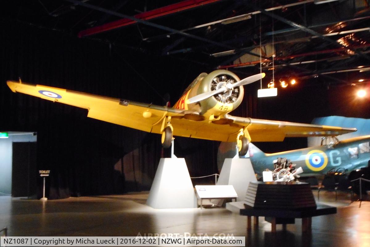 NZ1087, 1942 North American AT-6D Harvard III C/N 88-16326 (42-84545), At the Air Force Museum in Wigram/Christchurch