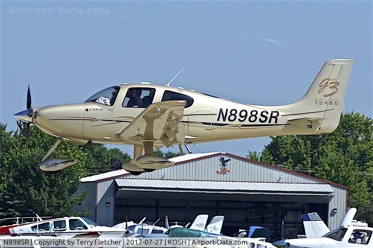 N898SR, 2007 Cirrus SR22 G3 GTS Turbo C/N 2697, At 2017 EAA AirVenture at Oshkosh