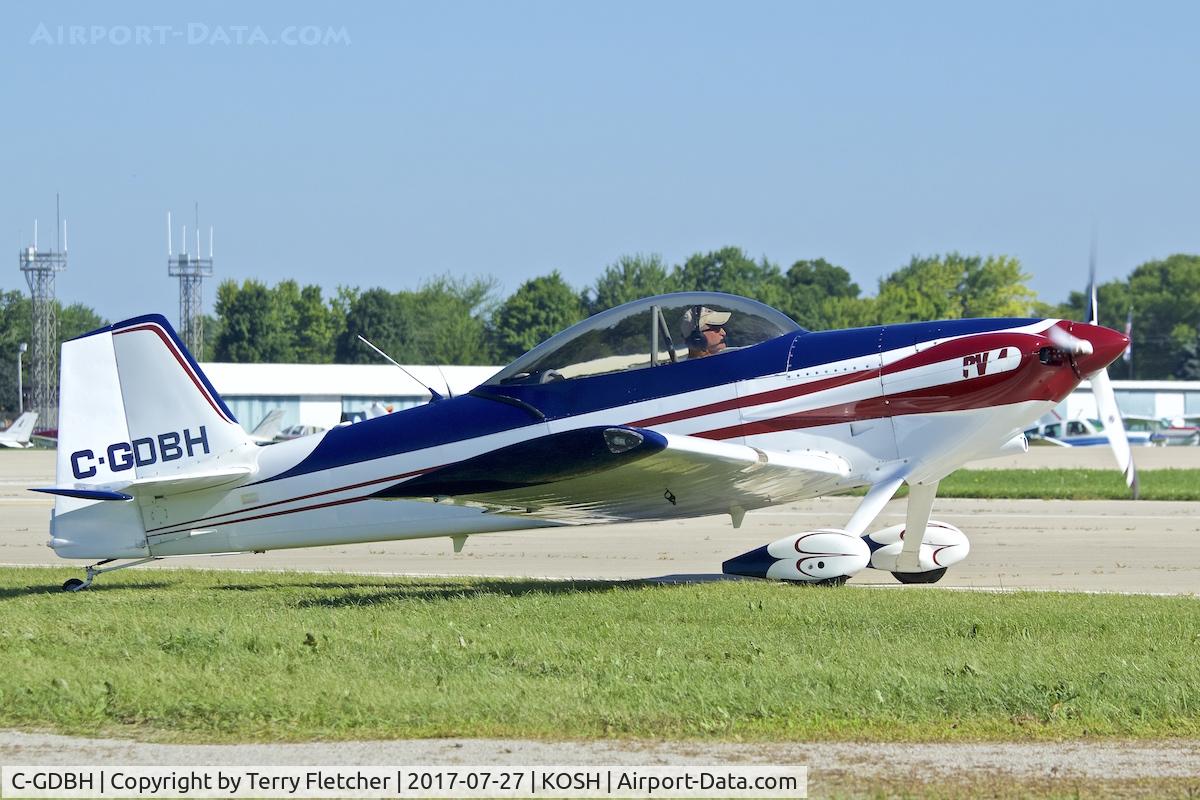 C-GDBH, 1985 Vans RV-4 C/N 582, At 2017 EAA AirVenture at Oshkosh