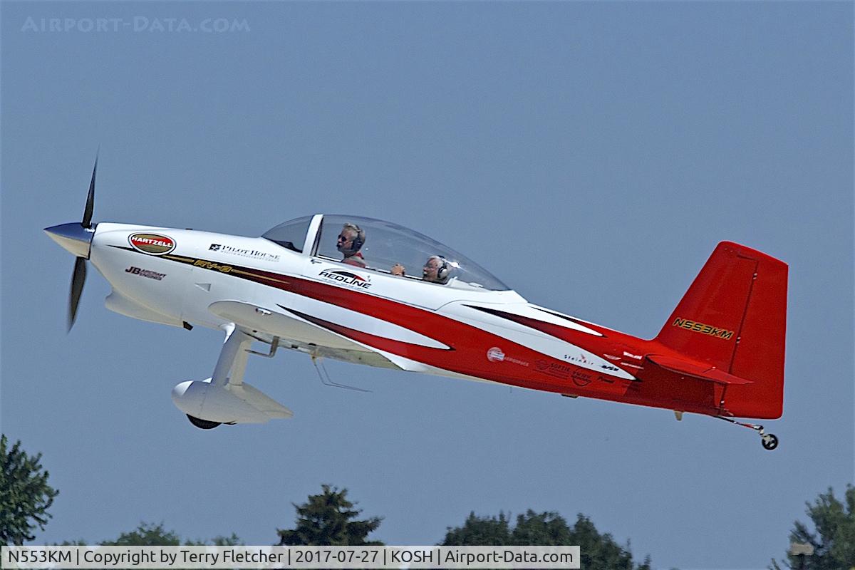 N553KM, 2004 Vans RV-8 C/N 81553, At 2017 EAA AirVenture at Oshkosh