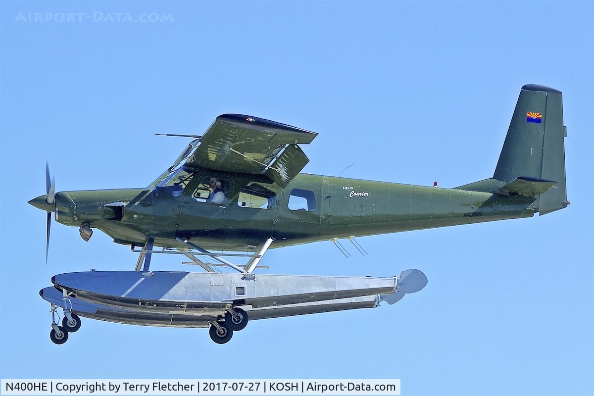 N400HE, 1985 Helio H-800 Courier C/N H-22, At 2017 EAA AirVenture at Oshkosh
