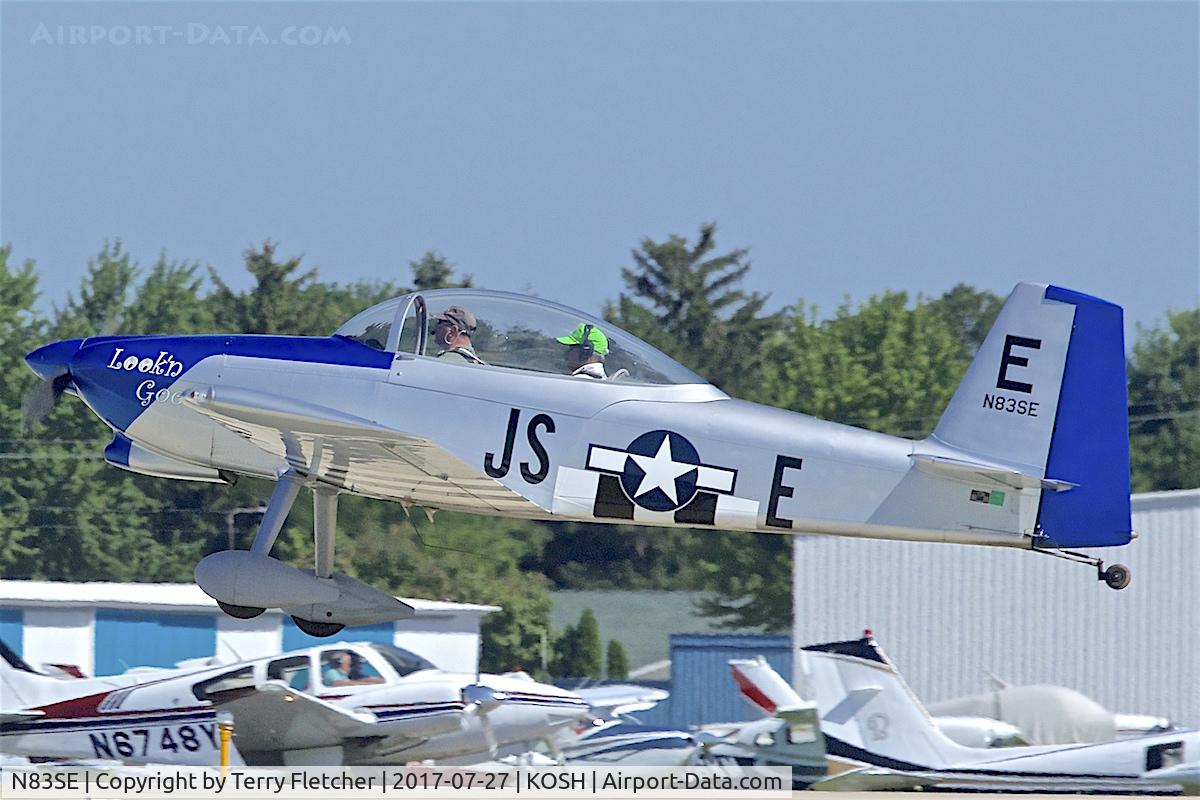 N83SE, 2004 Vans RV-8 C/N 81685, At 2017 EAA AirVenture at Oshkosh