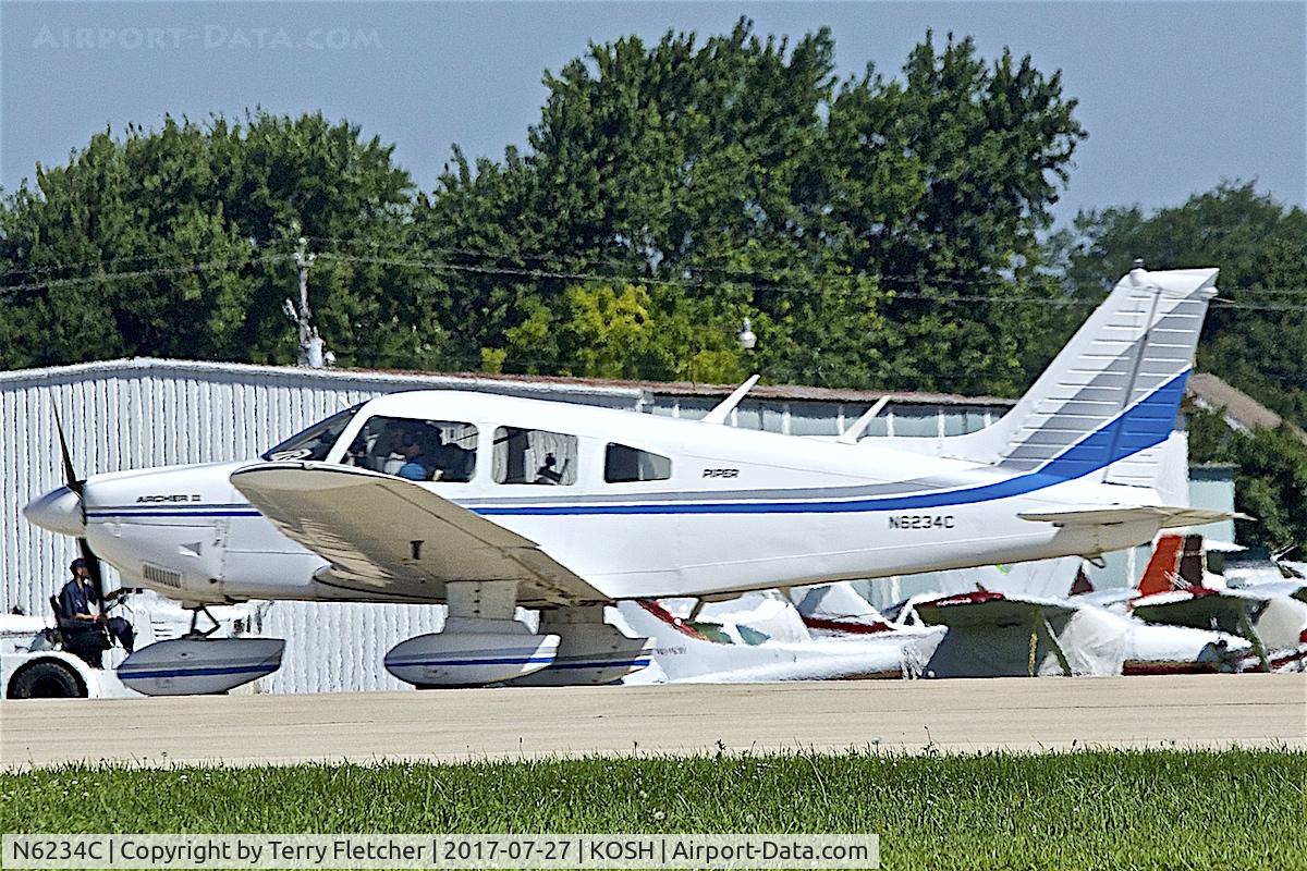 N6234C, 1978 Piper PA-28-181 Archer C/N 28-7890349, At 2017 EAA AirVenture at Oshkosh