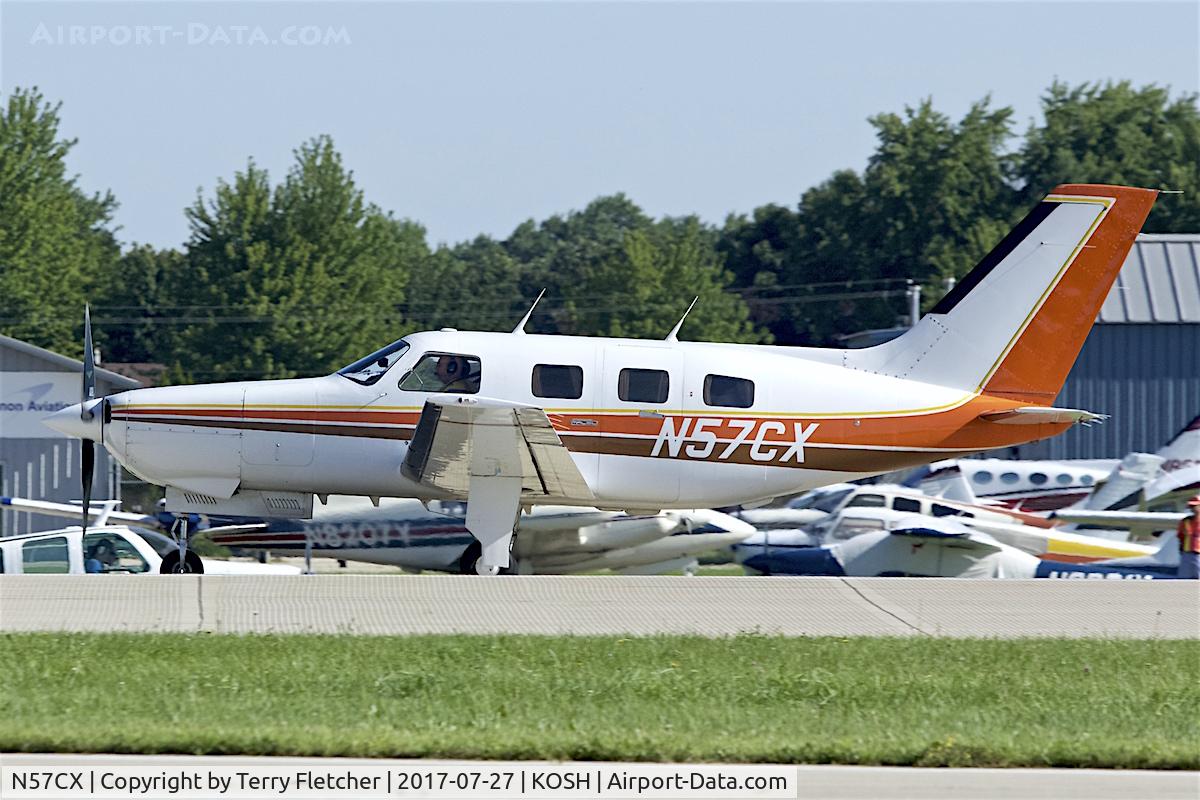 N57CX, 1985 Piper PA-46-310P Malibu C/N 46-8608013, At 2017 EAA AirVenture at Oshkosh