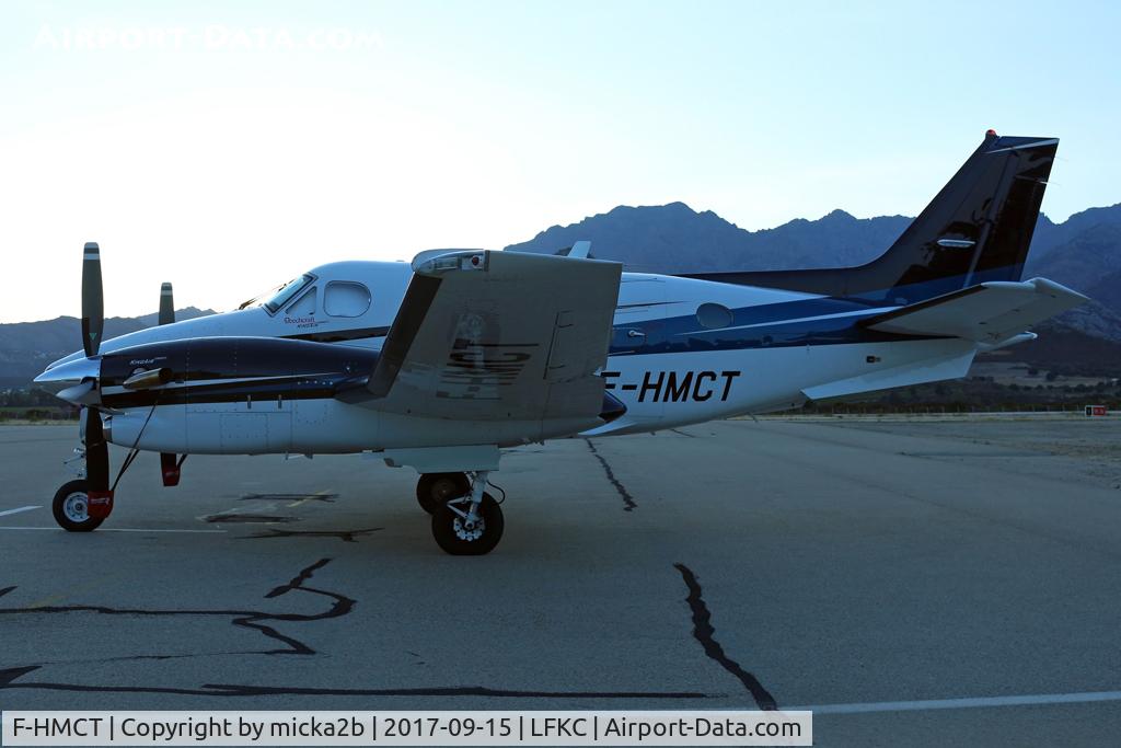 F-HMCT, 2009 Hawker Beechcraft C90GTI King Air C/N LJ-1935, Parked