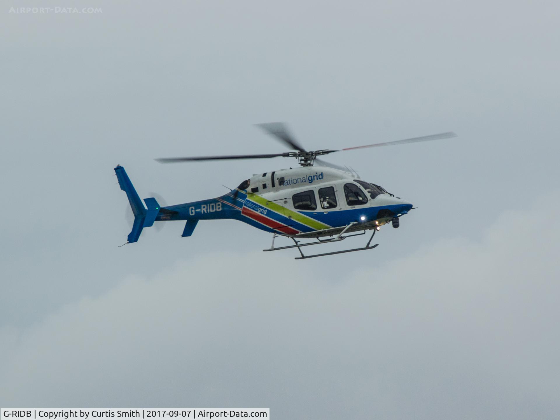 G-RIDB, 2012 Bell 429 GlobalRanger C/N 57105, National Grid Overhead Lines Bell 429 GlobalRanger