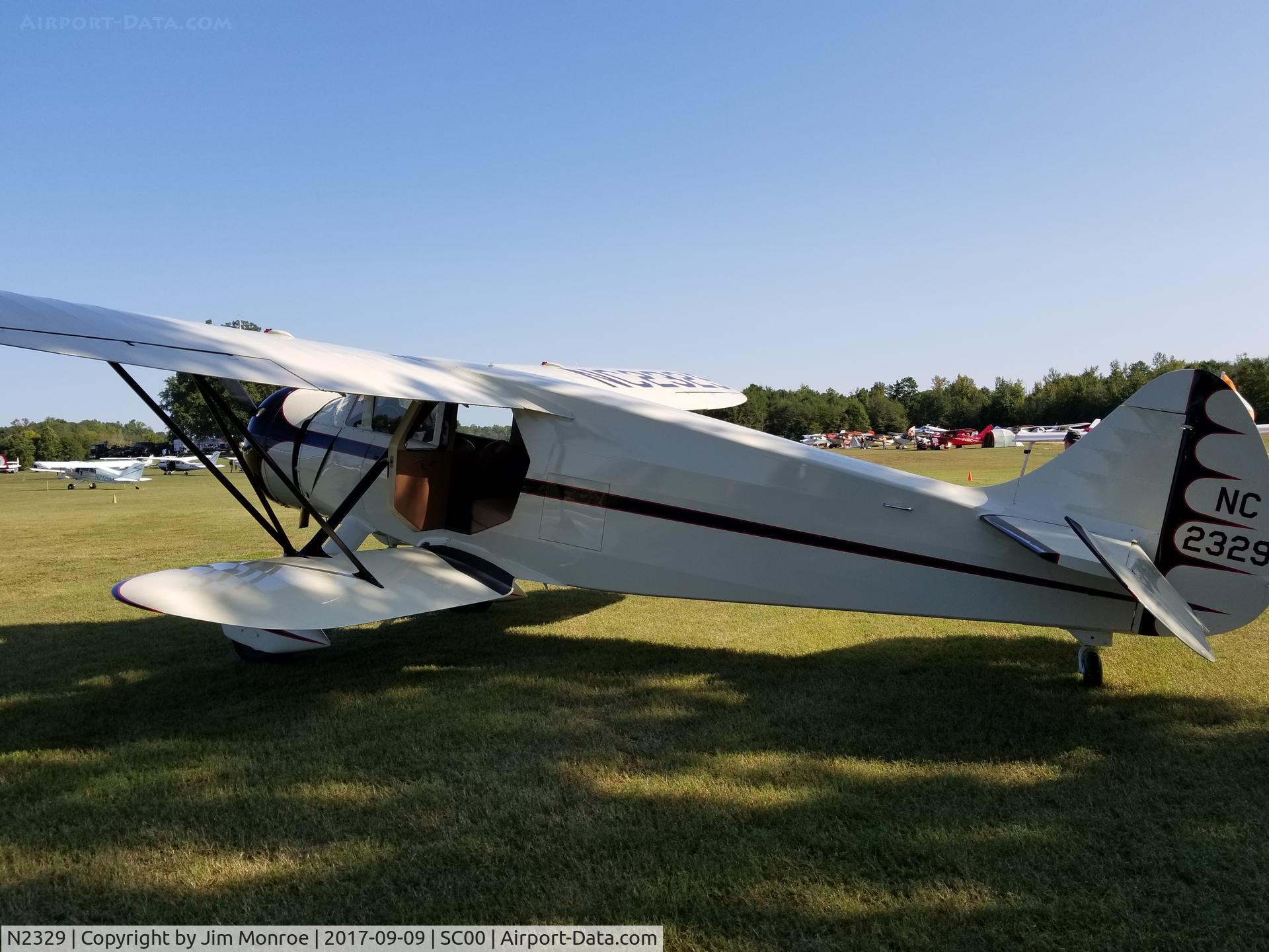 N2329, Waco EGC-8 C/N 5062, At the Triple Tree annual flyin