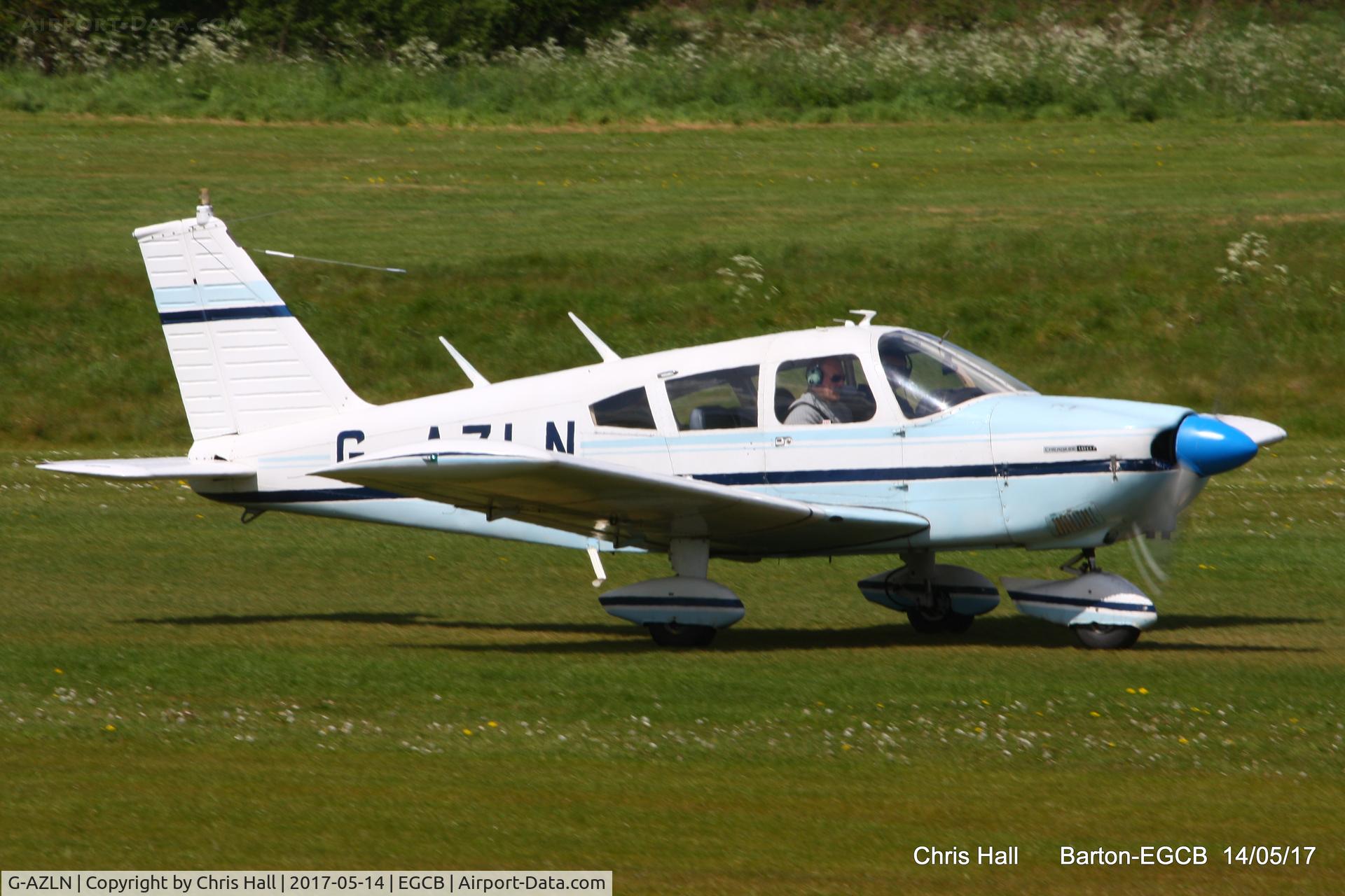 G-AZLN, 1971 Piper PA-28-180 Cherokee C/N 28-7105210, at Barton