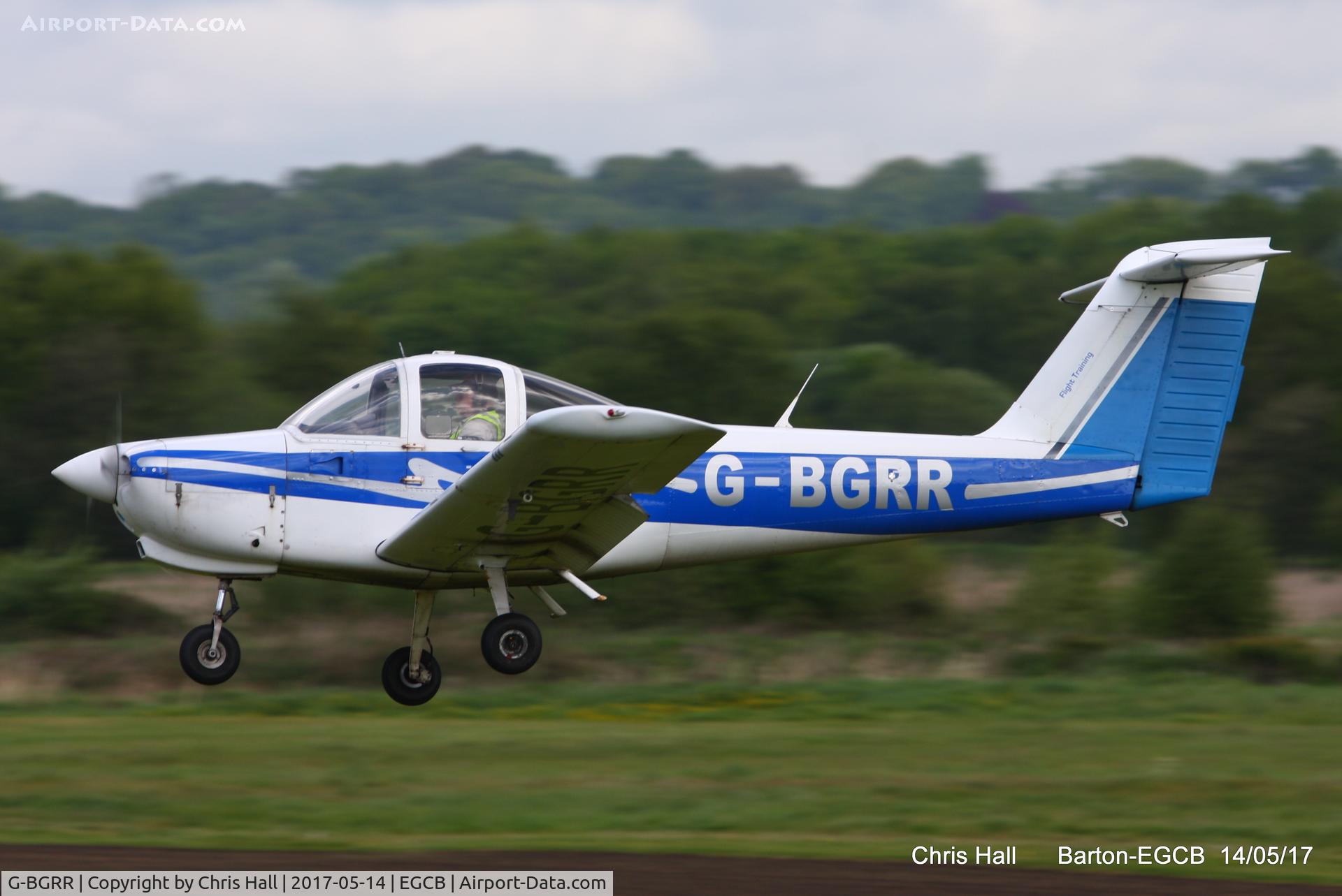 G-BGRR, 1978 Piper PA-38-112 Tomahawk Tomahawk C/N 38-78A0336, at Barton