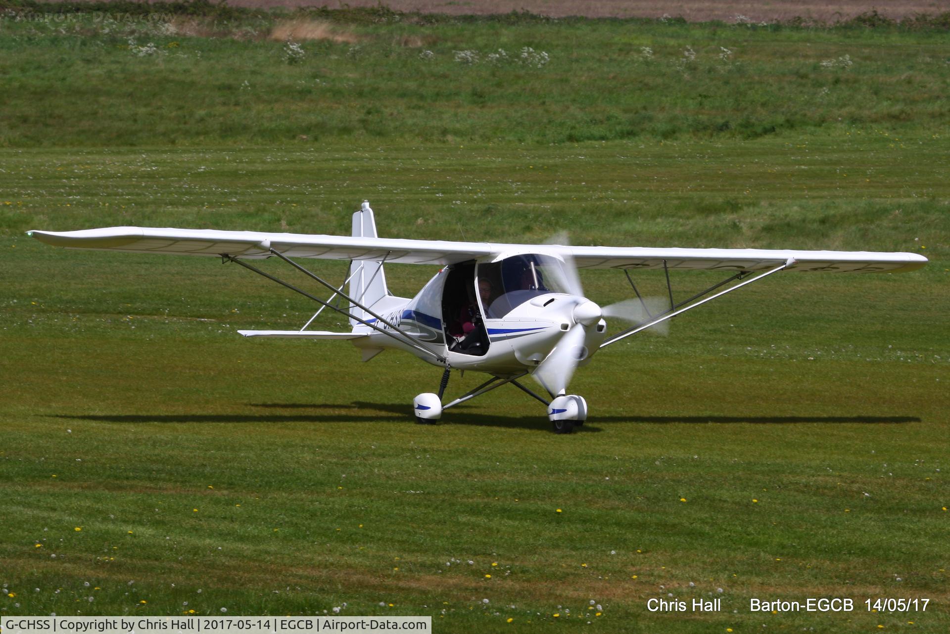 G-CHSS, 2012 Comco Ikarus C42 FB80 Bravo C/N 1209-7224, at Barton