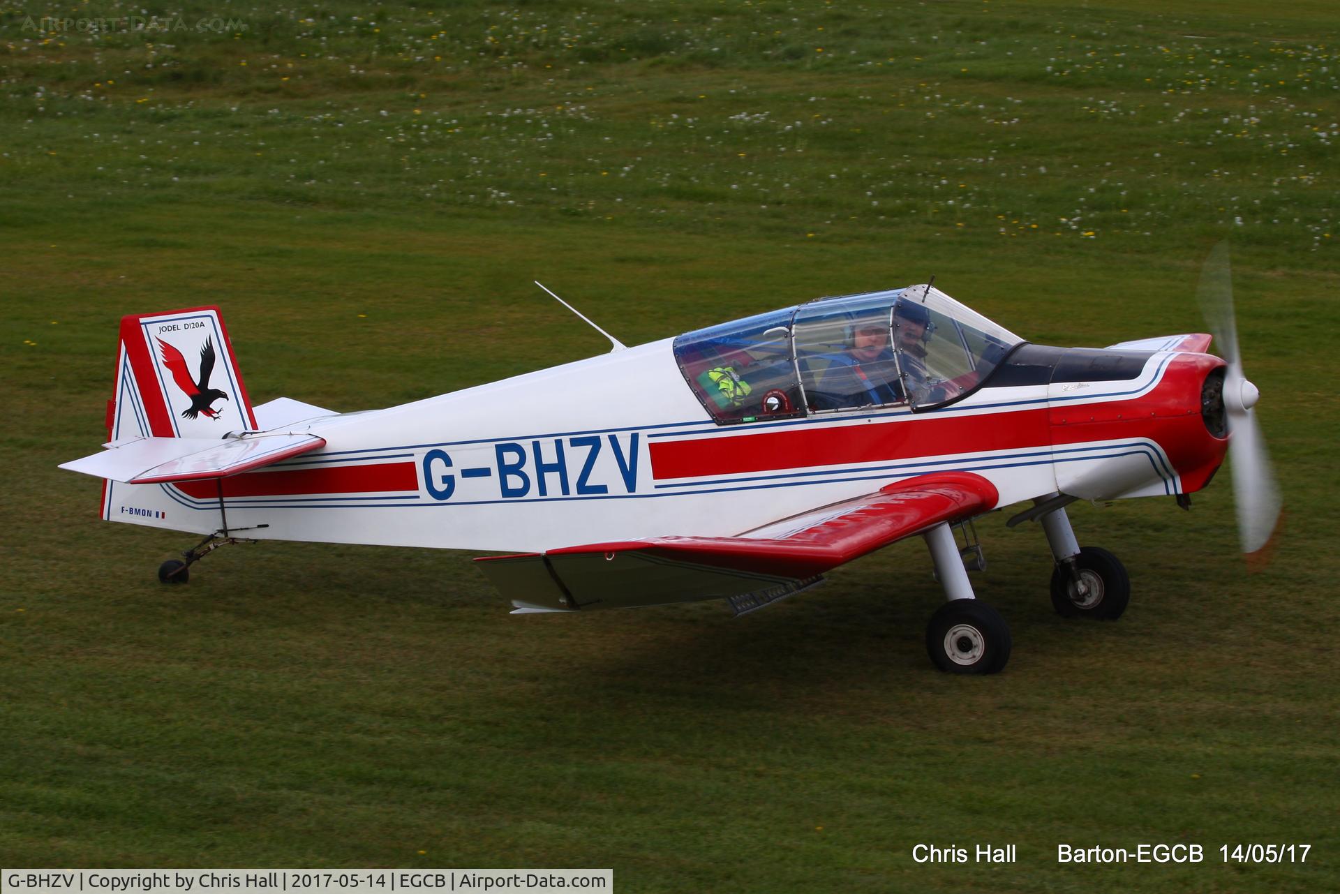 G-BHZV, 1965 Jodel D-120A C/N 278, at Barton