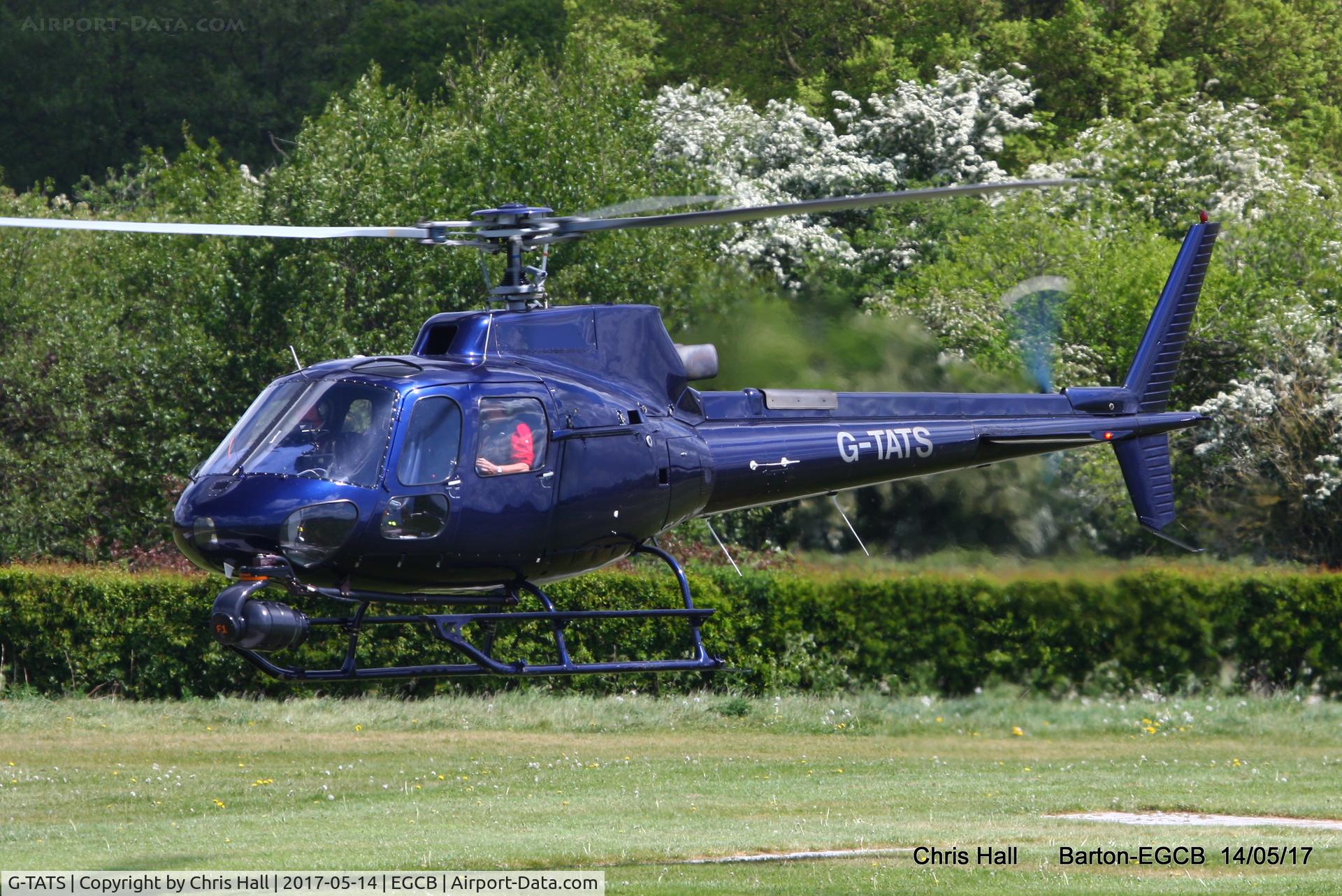 G-TATS, 1986 Aerospatiale AS-350BA Écureuil C/N 1905, at Barton