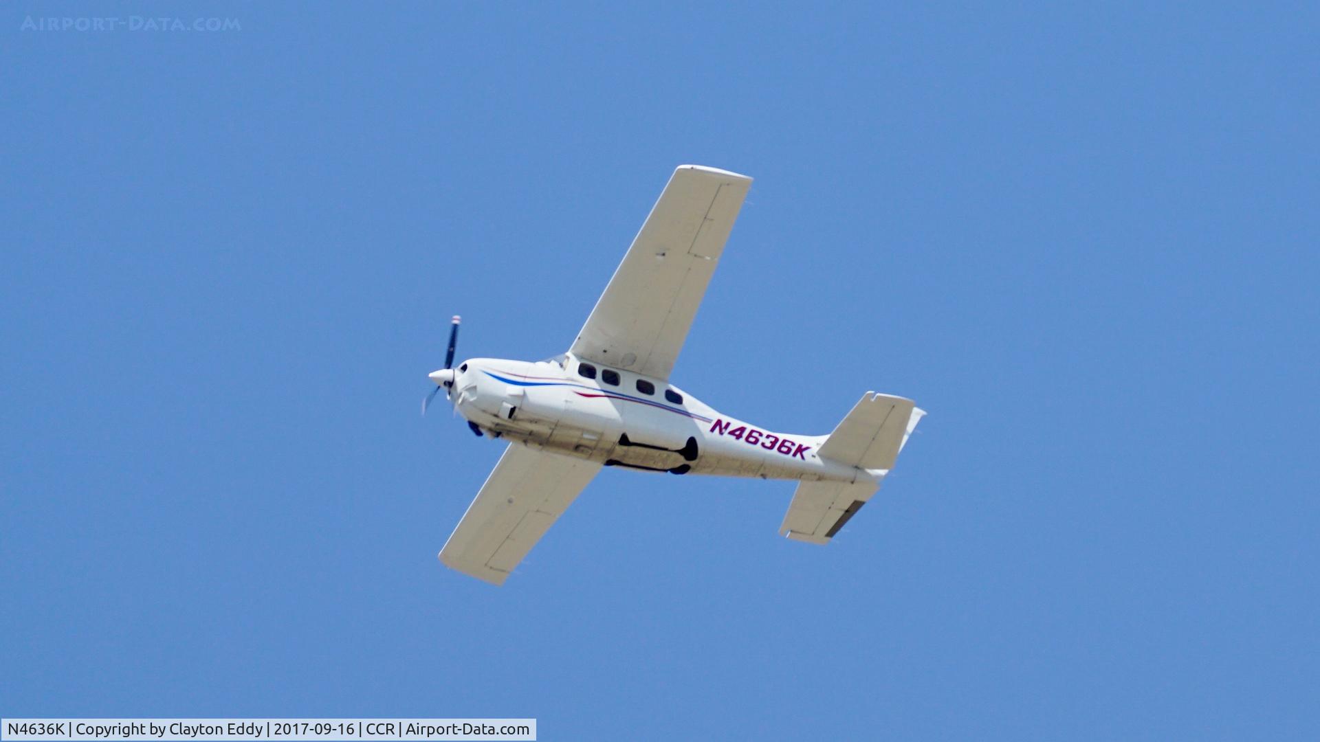 N4636K, 1979 Cessna P210N Pressurised Centurion C/N P21000248, Buchanan Field Concord California. 2017.